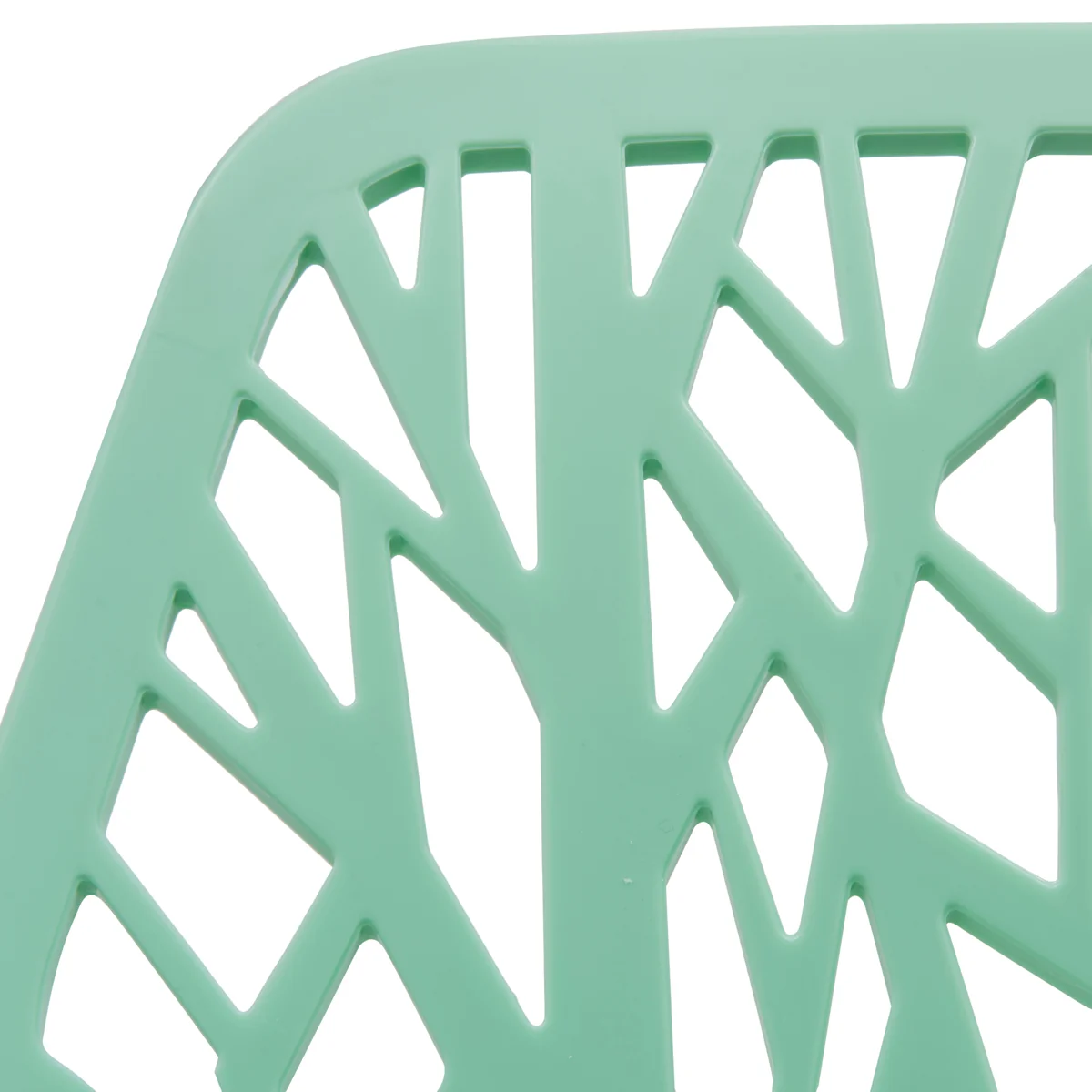 Modern Asbury Dining Chair w/ Chromed Legs