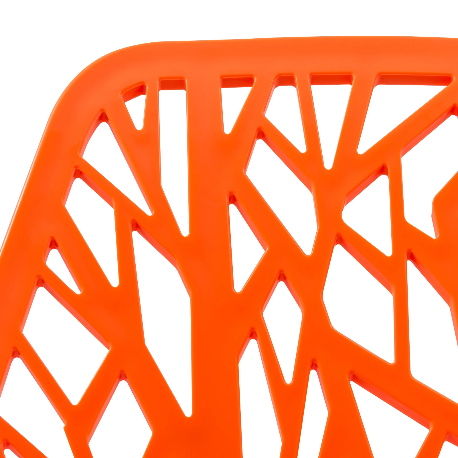 Modern Asbury Dining Chair w/ Chromed Legs, Set of 4