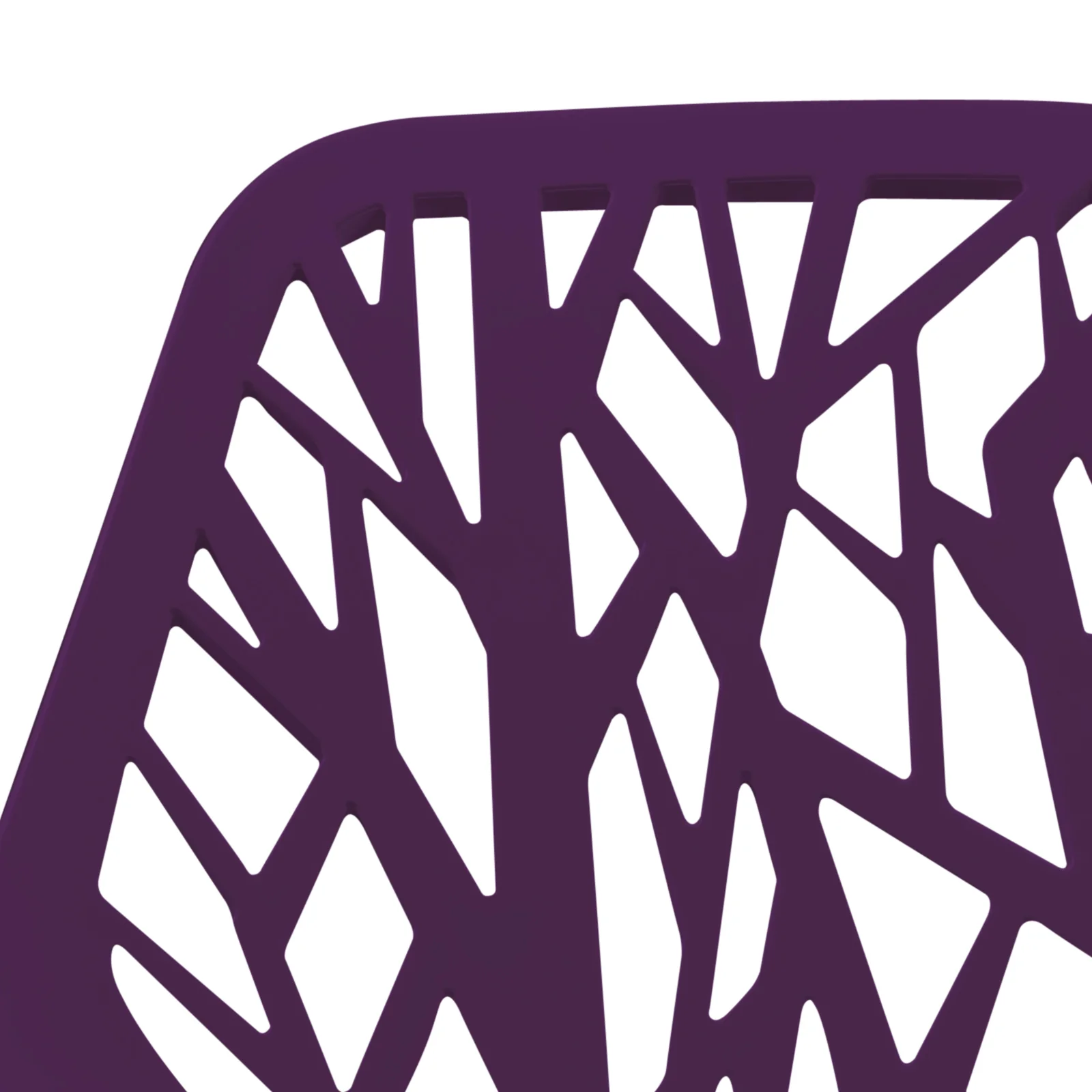 Modern Asbury Dining Chair w/ Chromed Legs, Set of 2