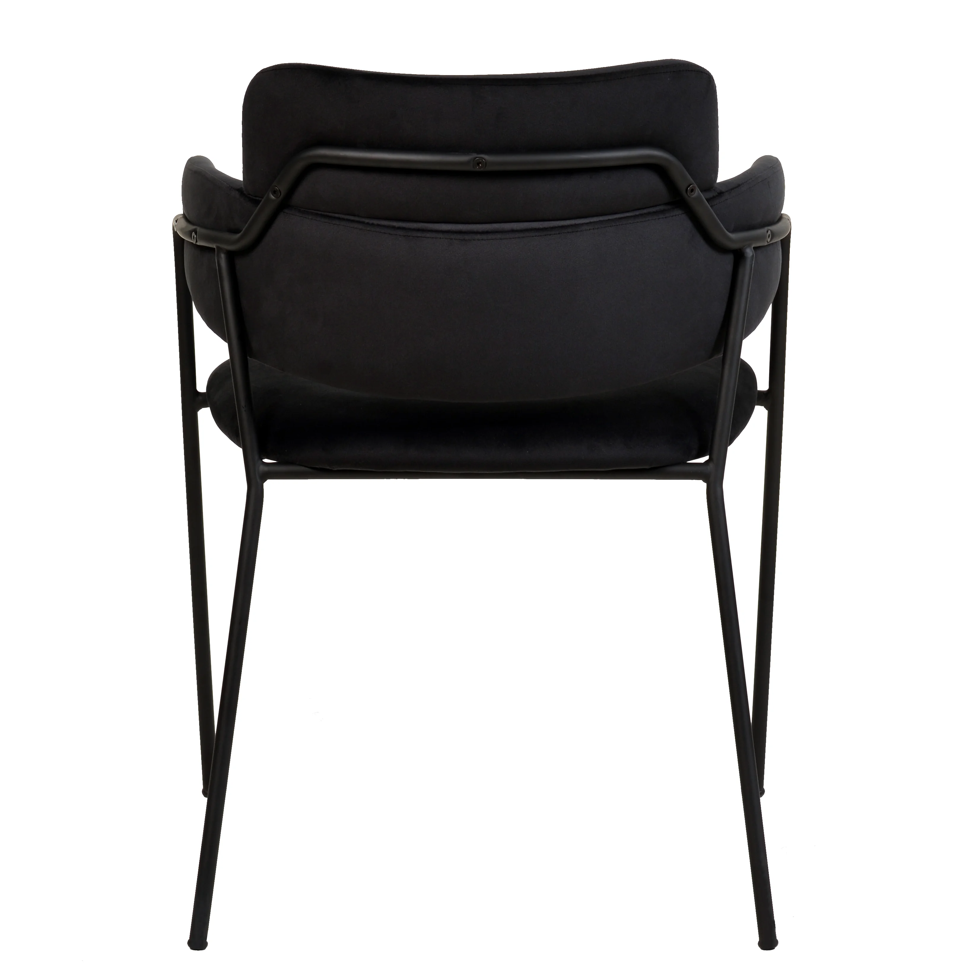 Axis Collection Modern Dining Chair in Black