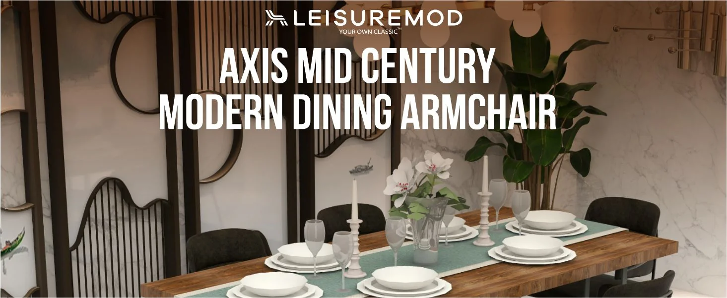 Axis Collection Modern Dining Chair in Charcoal