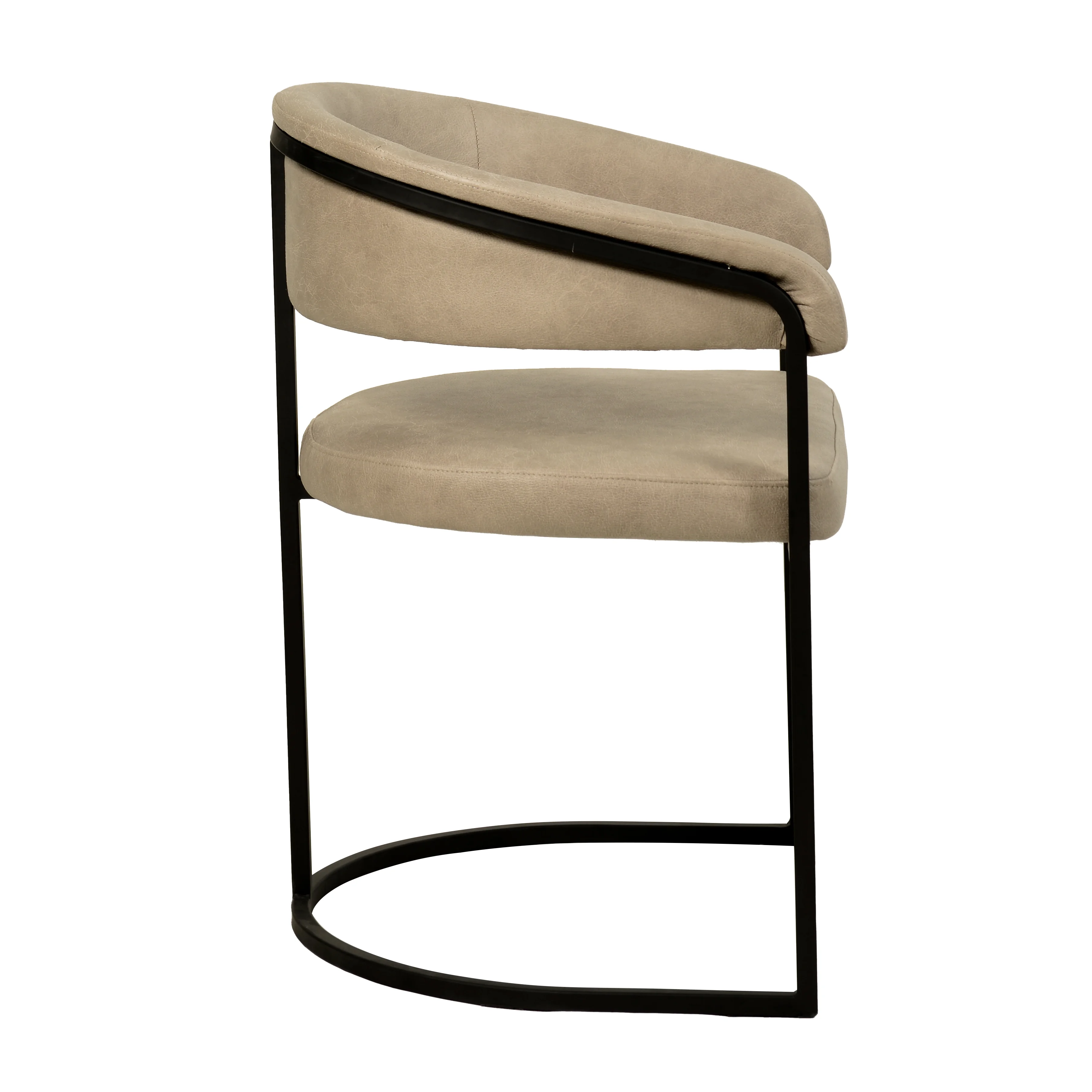 Aero Collection Modern Dining Chair in Toupe