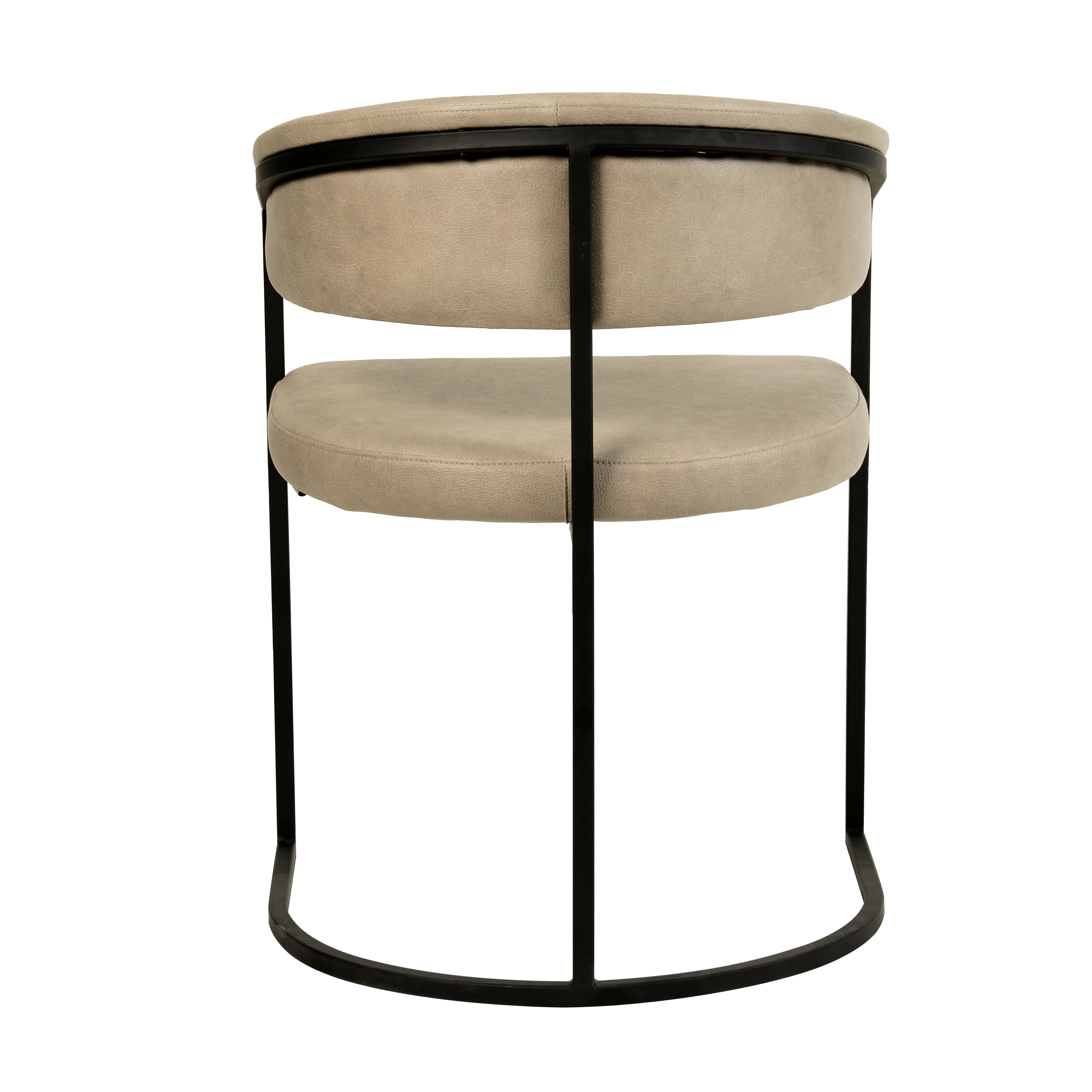Aero Collection Modern Dining Chair in Toupe Set of 2