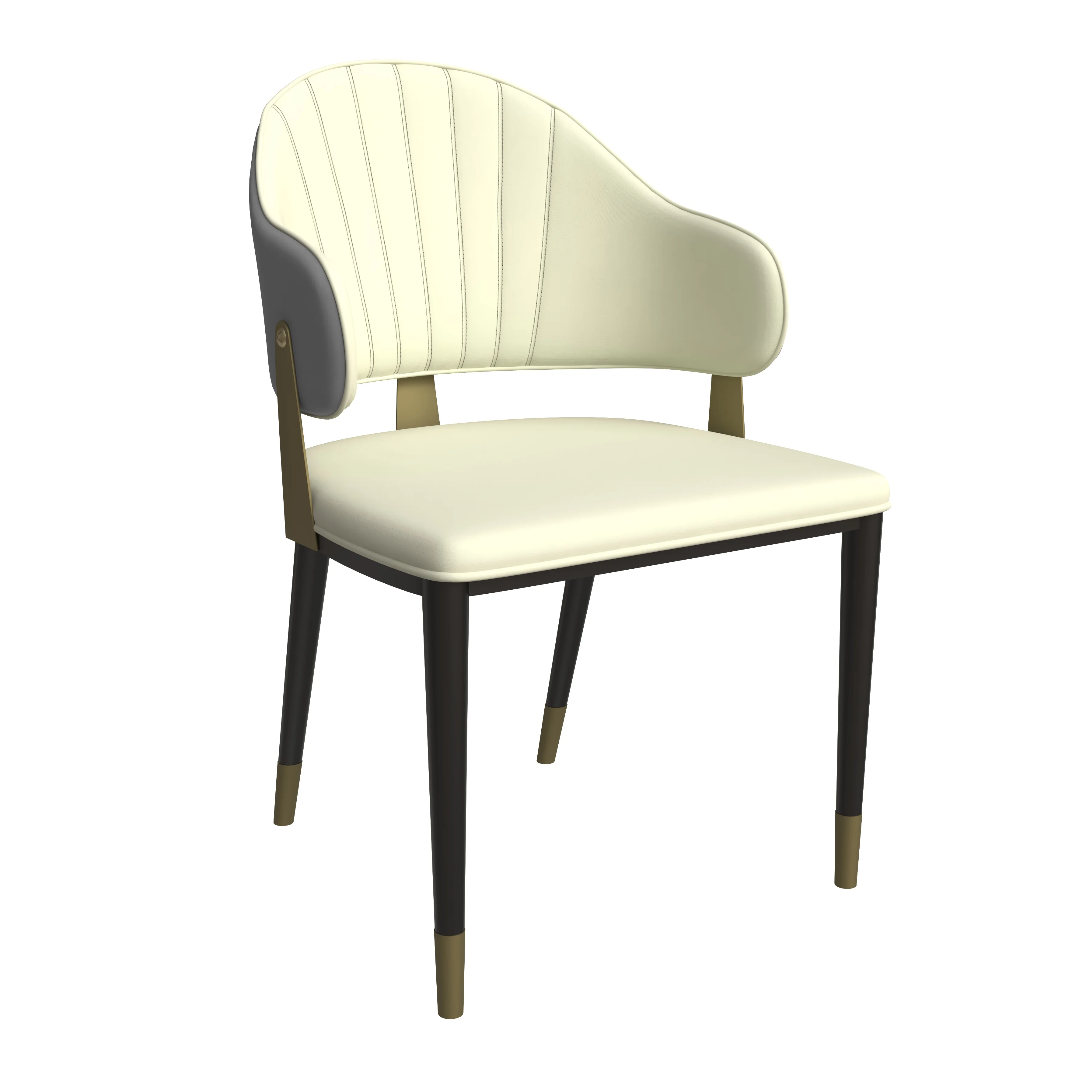 Aria Series Modern Dining Chair in Grey