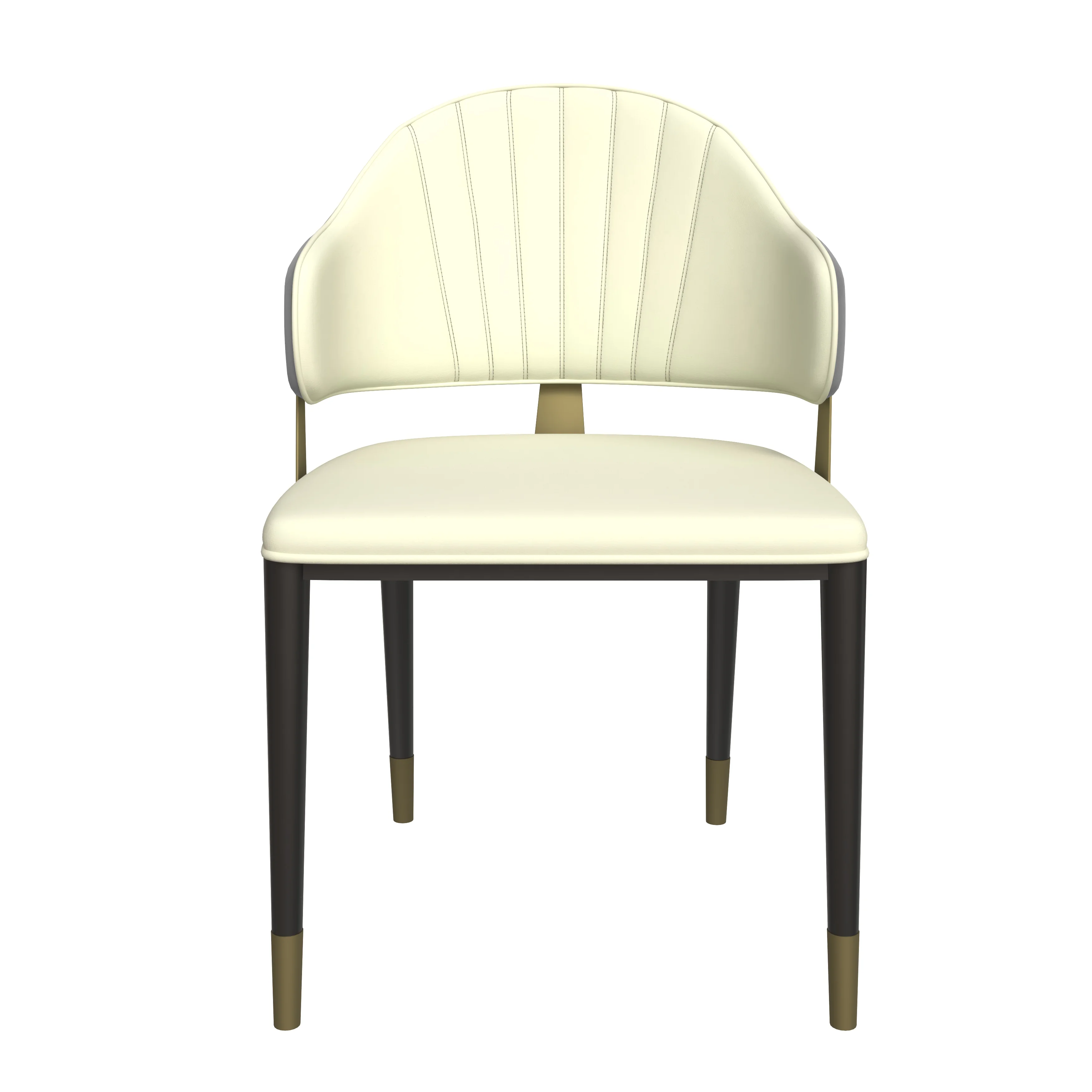 Aria Series Modern Dining Chair in Grey Set of 4