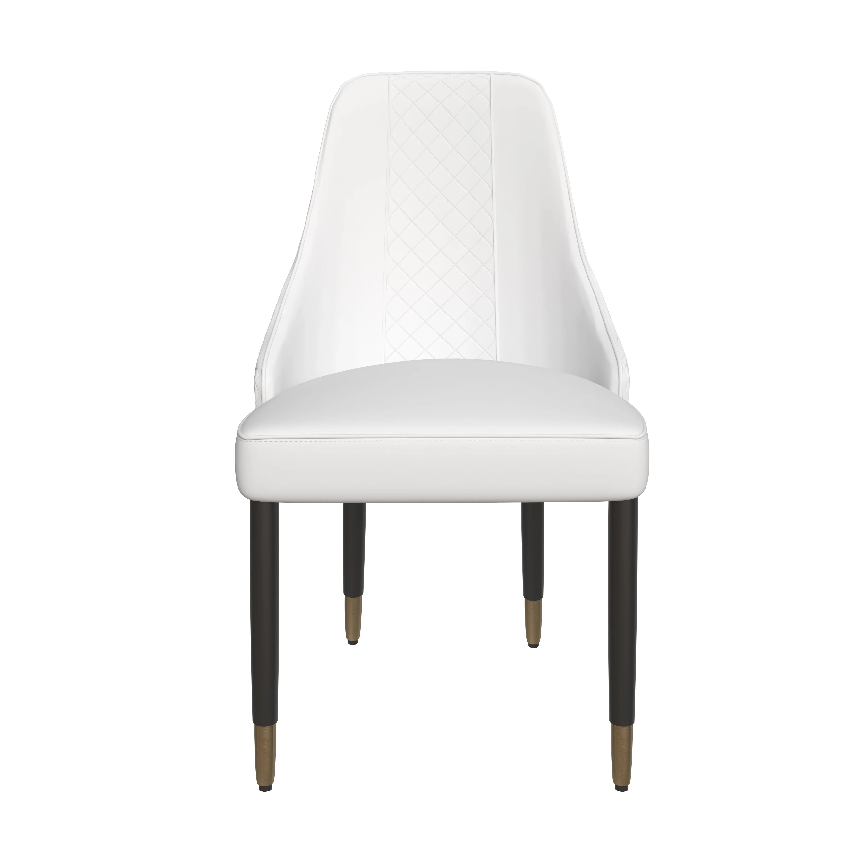 Allure Collection Modern Dining Chair In White - Set of 2