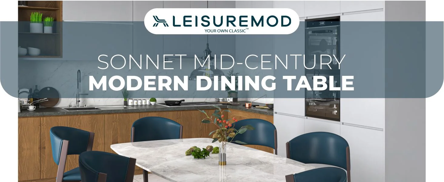 Aspen Collection Modern Dining Chair in Blue