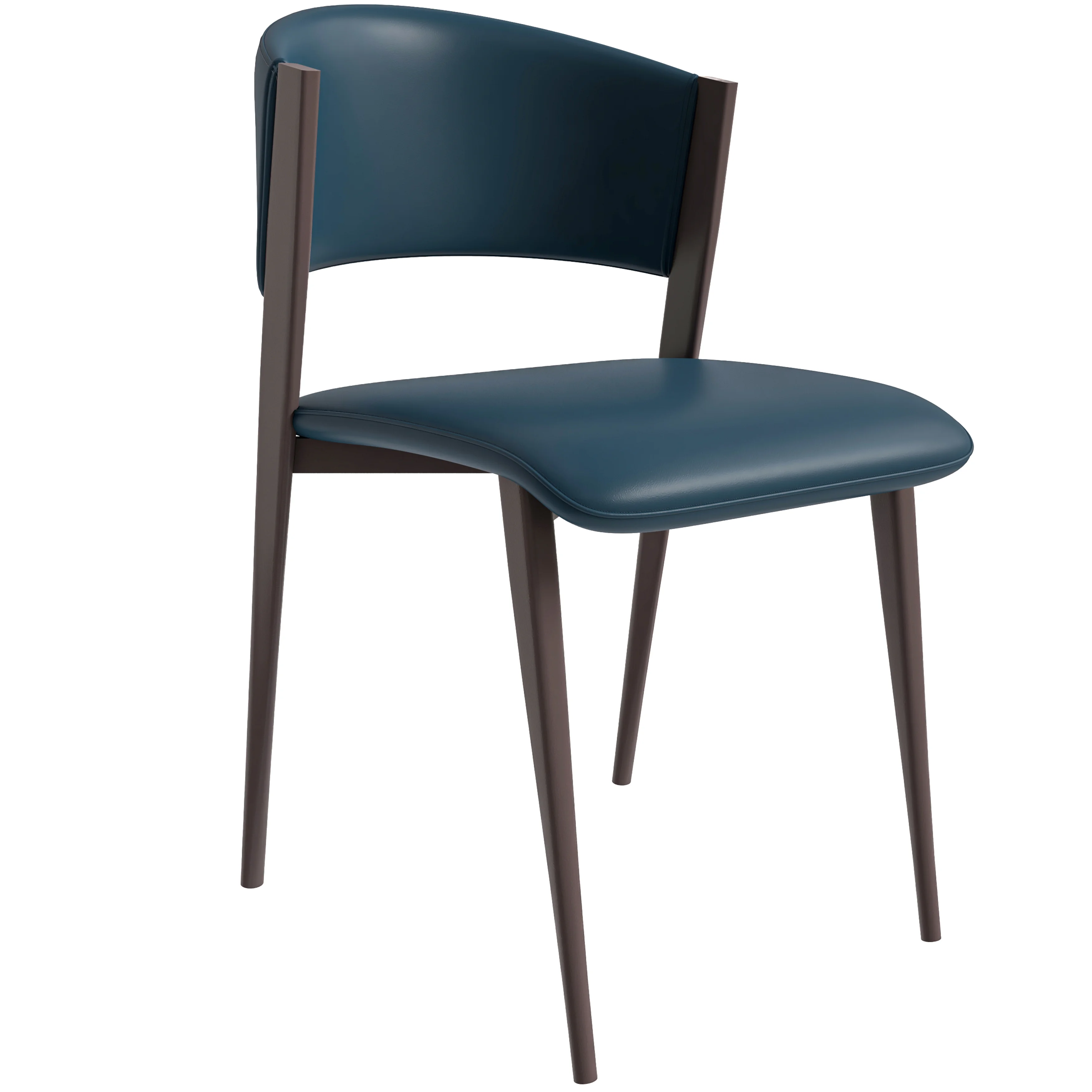 Aspen Collection Modern Dining Chair in Blue
