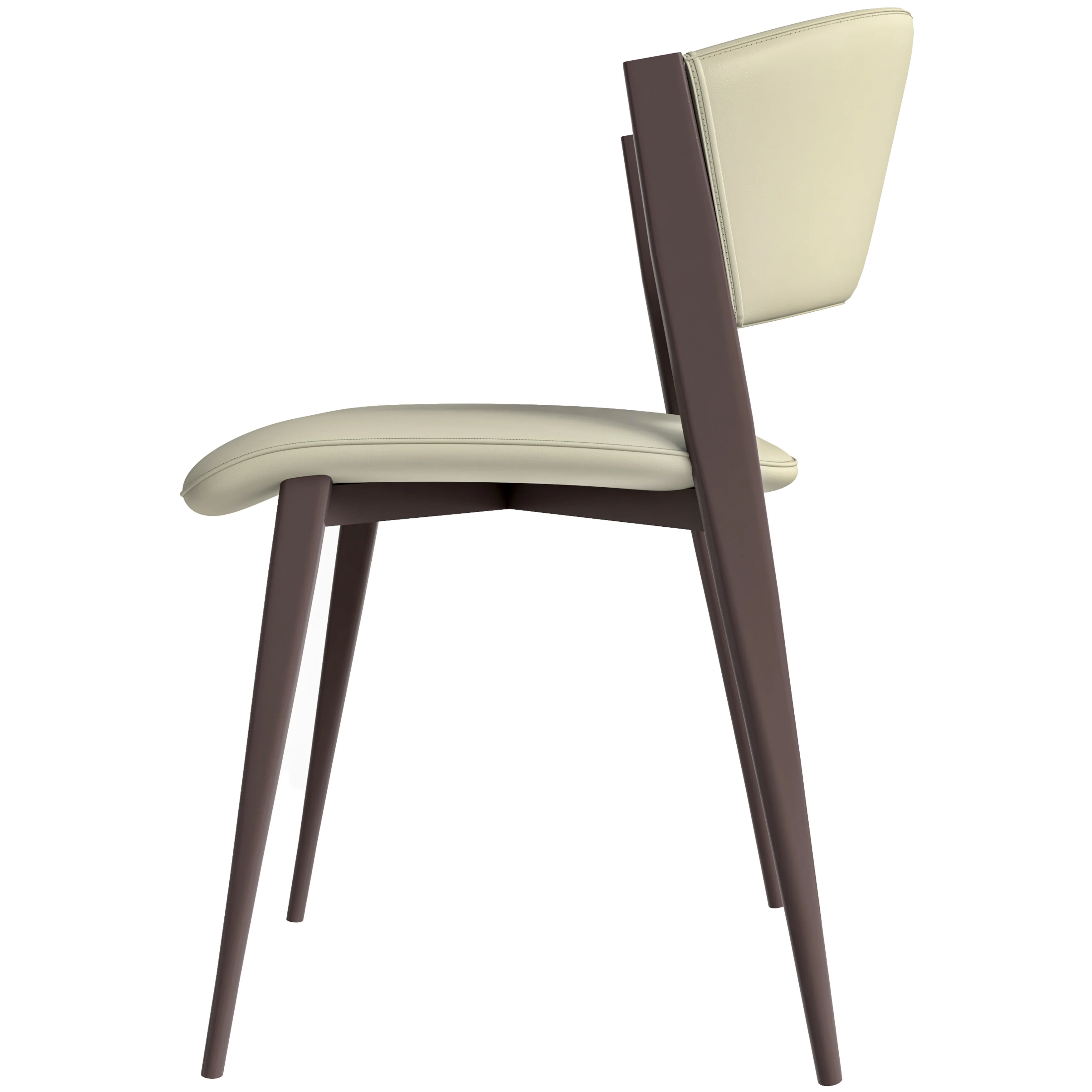 Aspen Collection Modern Dining Chair in Light Grey