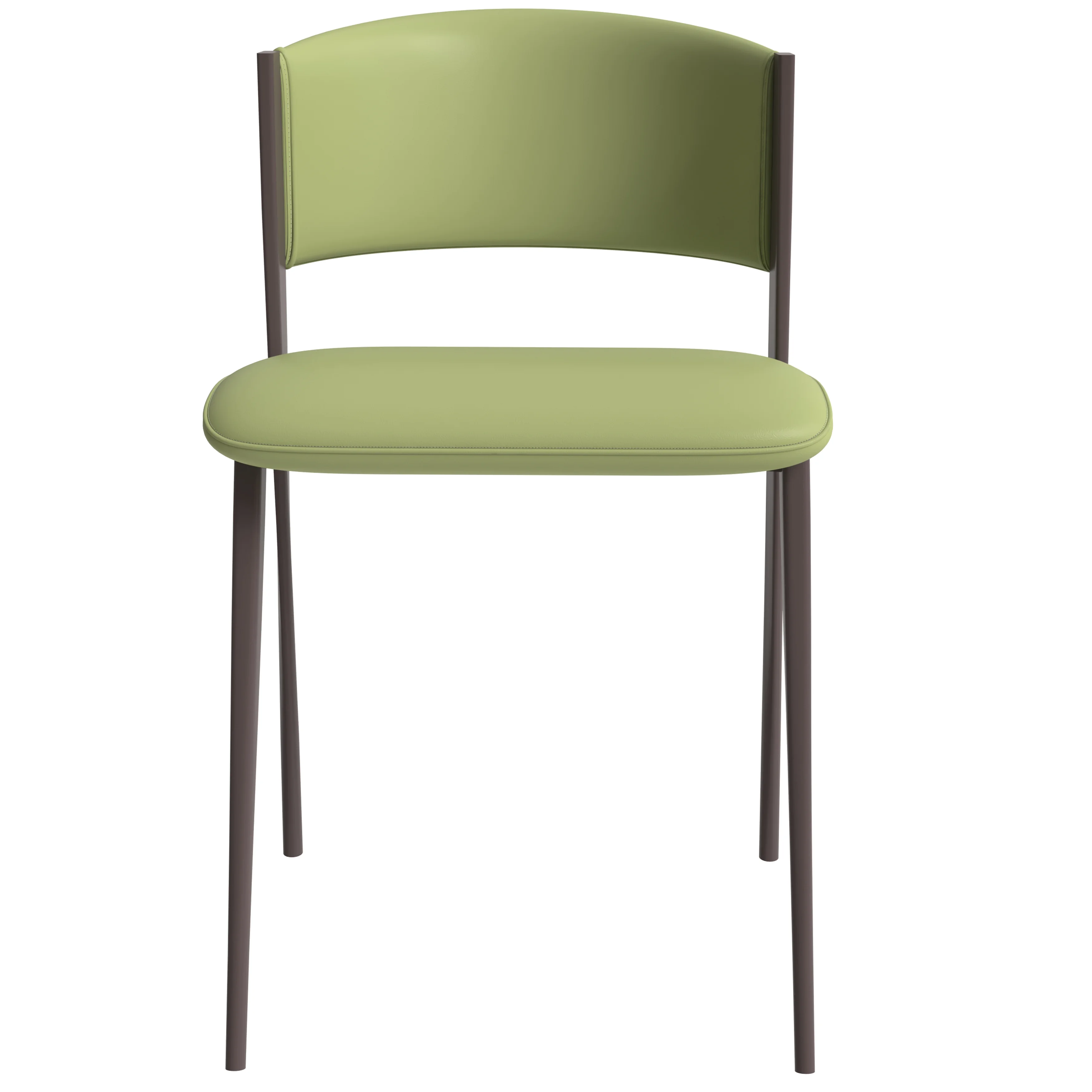 Aspen Collection Modern Dining Chair in Olive Green