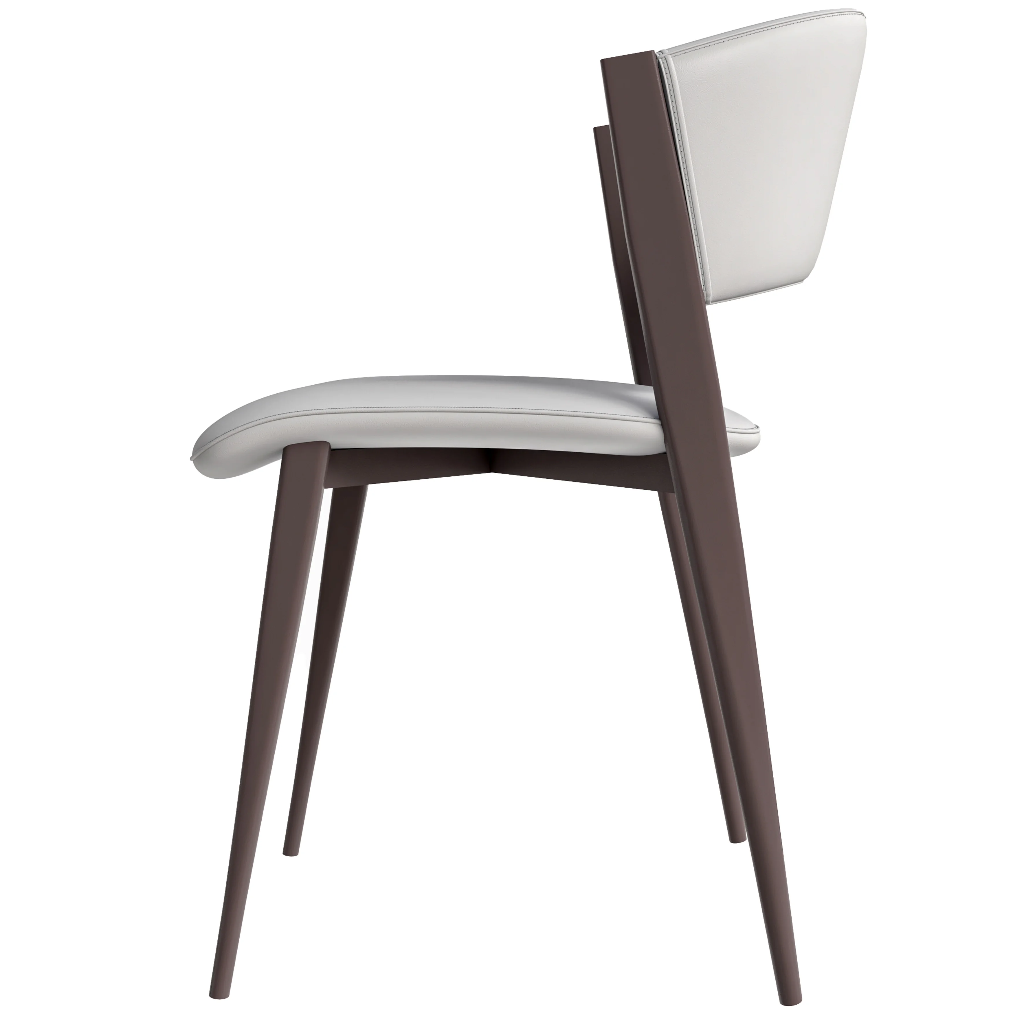 Aspen Collection Modern Dining Chair Set of 4 in Black