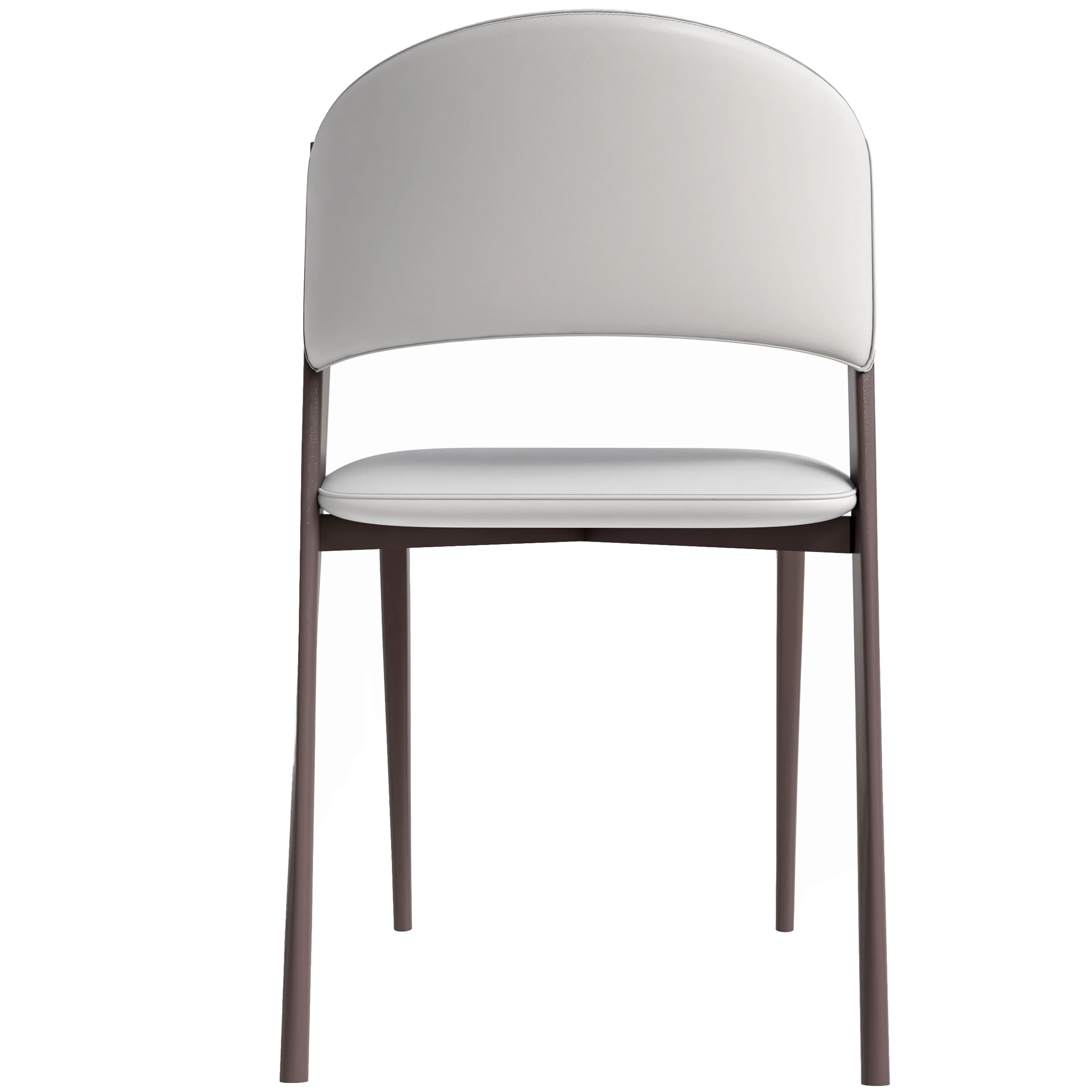 Aspen Collection Modern Dining Chair in White
