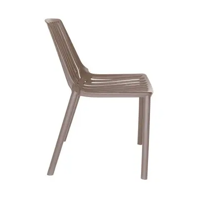 Acken Plastic Stackable Dining Chair