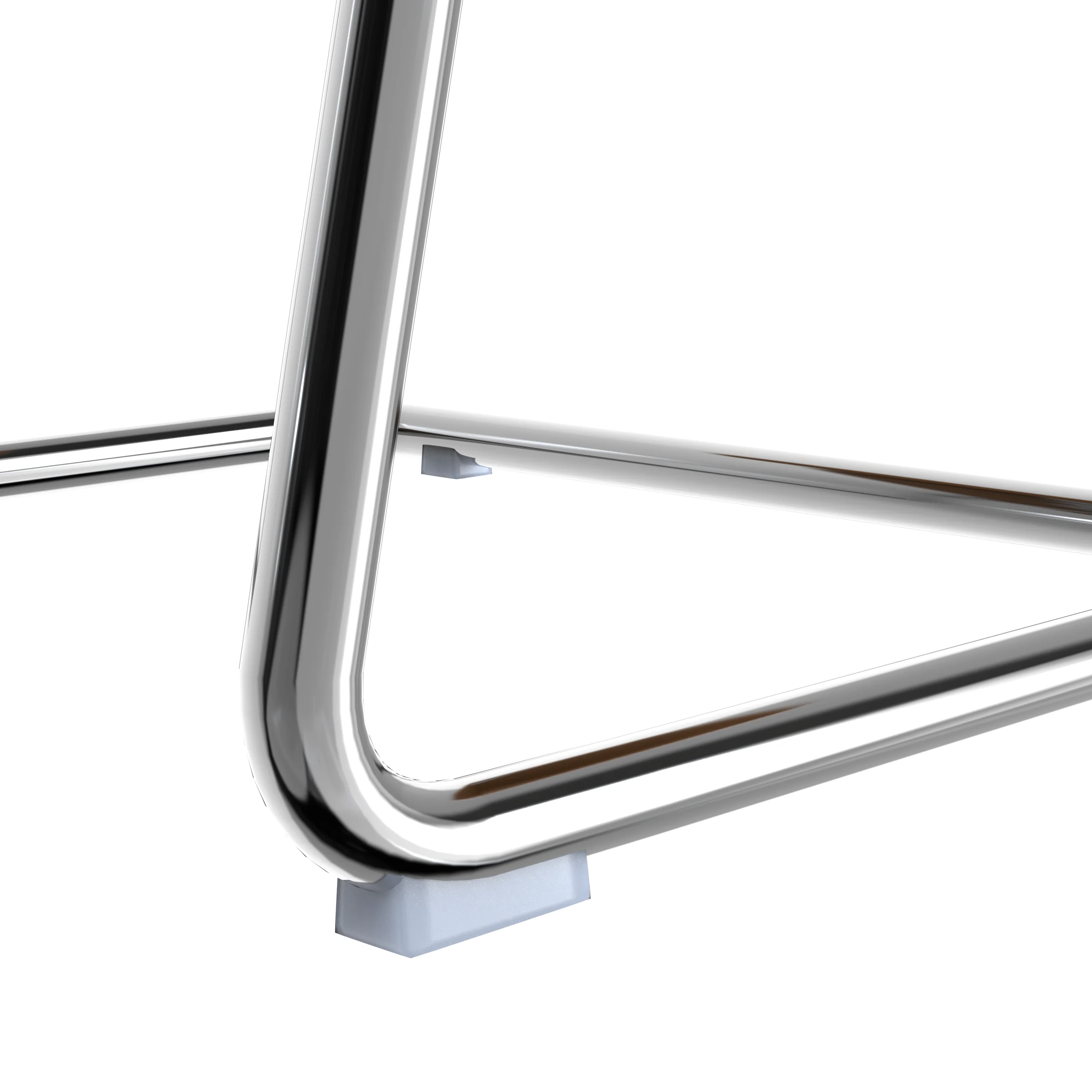 Aleen Series Guest Office Chair In Acorn Brown Leather