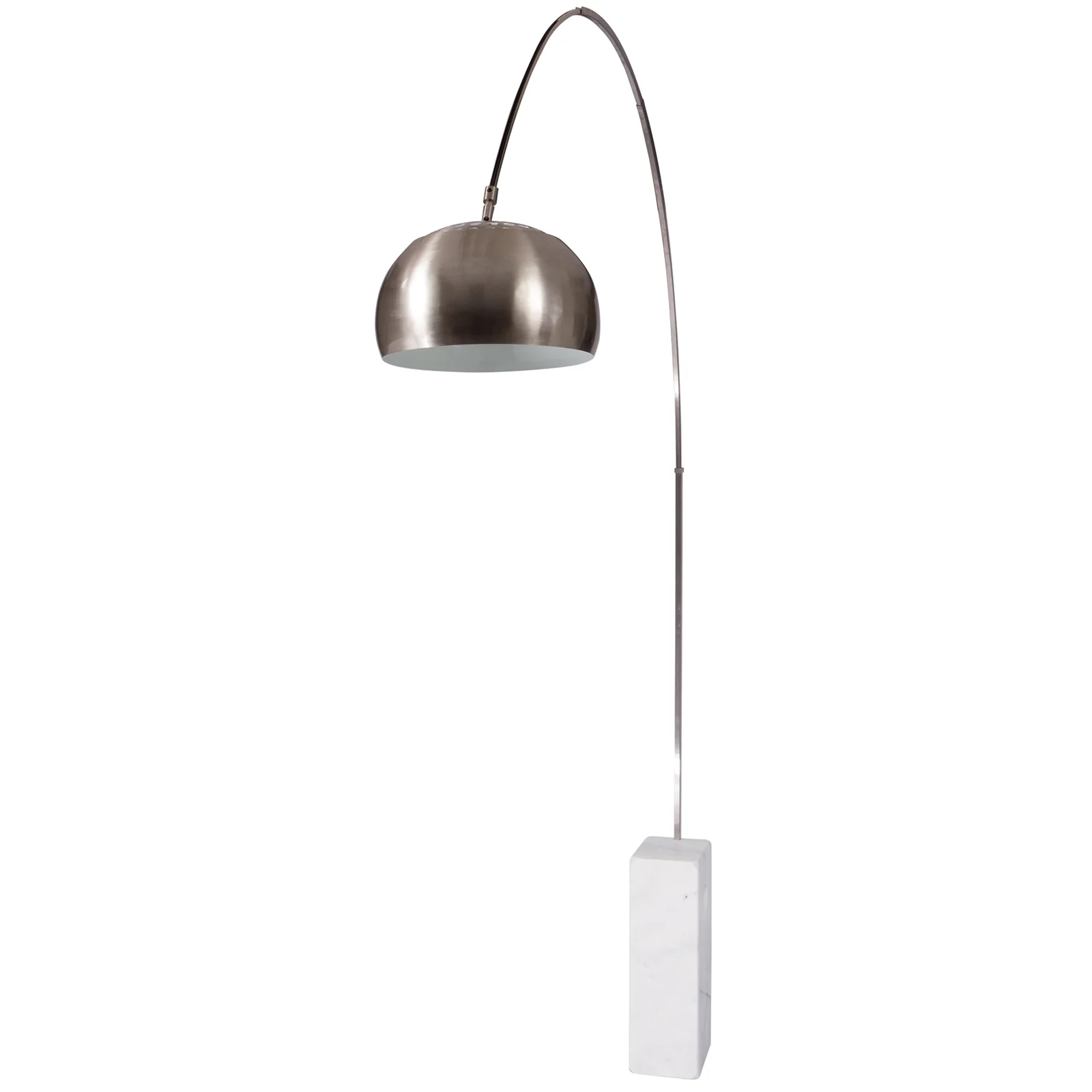 Arco Lamp with Marble Cube Base