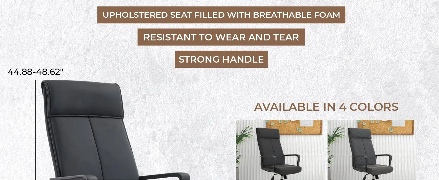 Aiaria Collection Modern Office Chair In Black