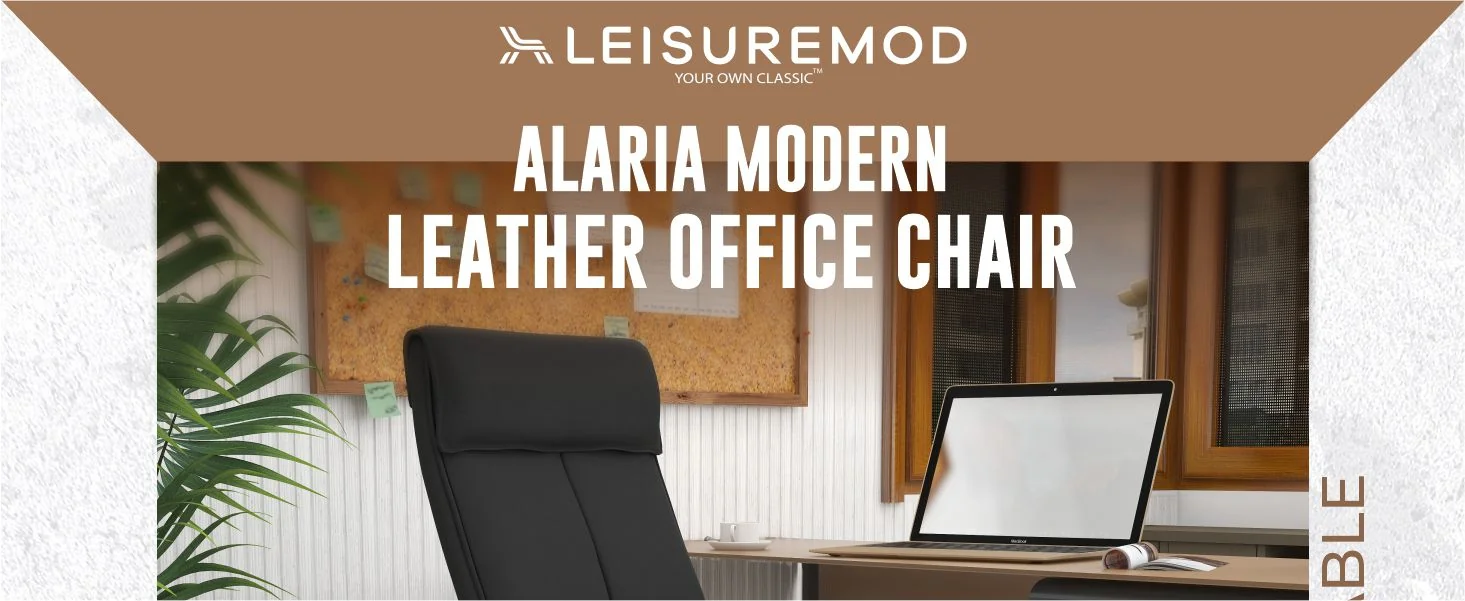 Aiaria Collection Modern Office Chair In Black