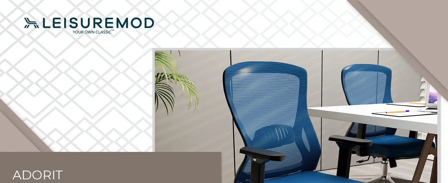 Office Adorit Series Office Task Chair In Blue