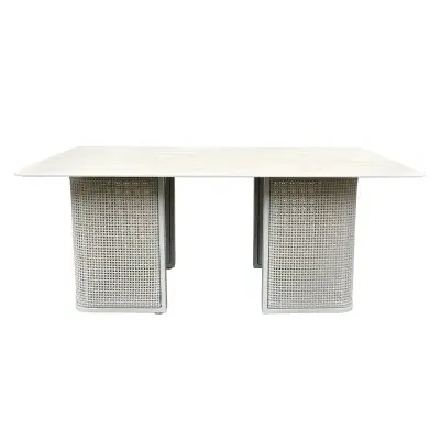 4-Piece Conversation Set with Coffee Table, Sofa, and 2 Accent Chairs in Grey Arvin Collection