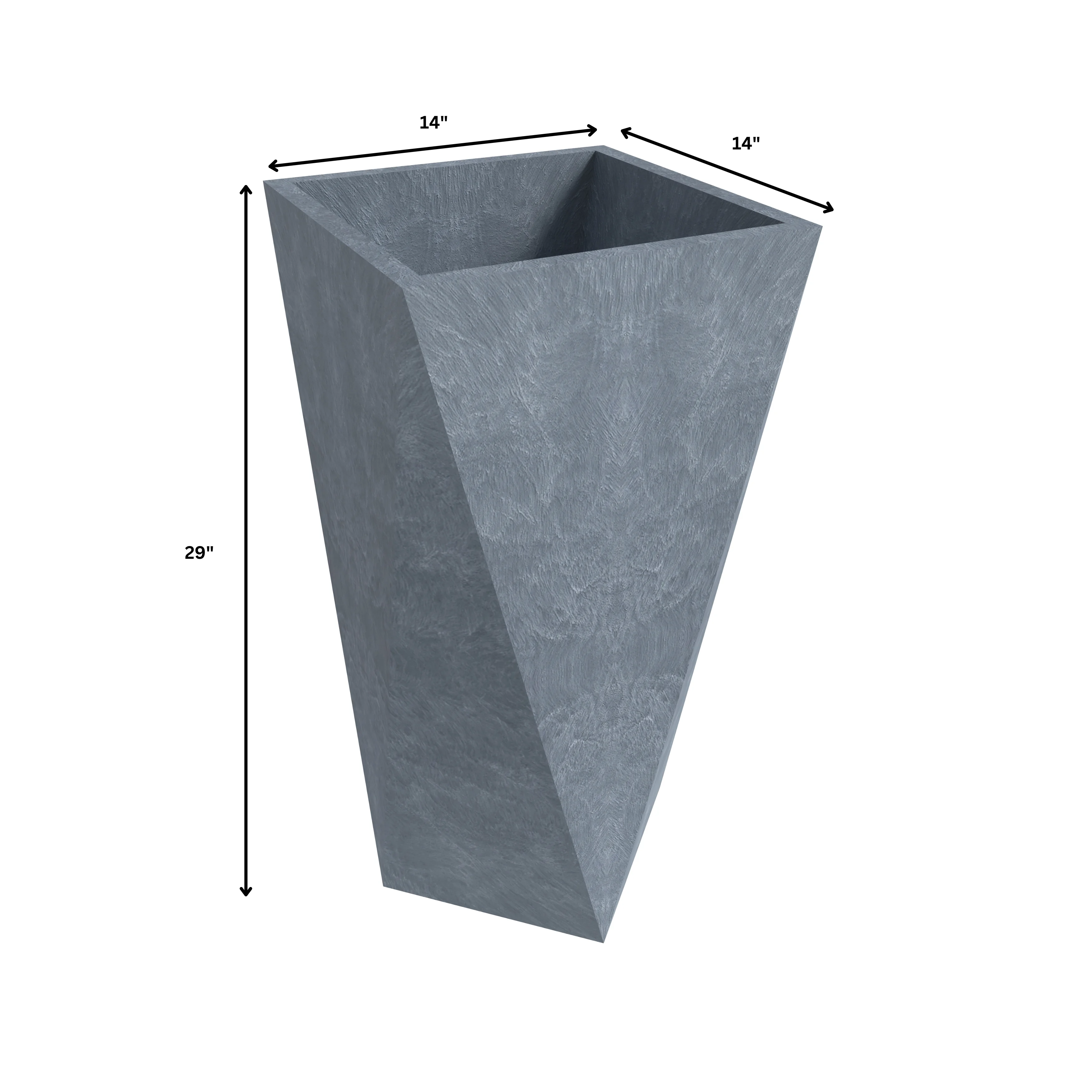 Aloe Series Planter set in Grey