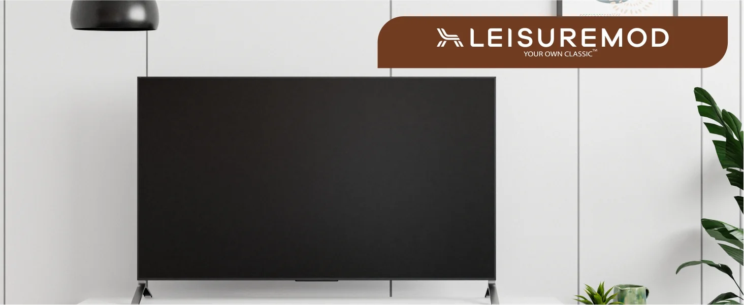 Avery Mid-Century Modern TV Stand with MDF Cabinet and Powder Coated Steel Legs