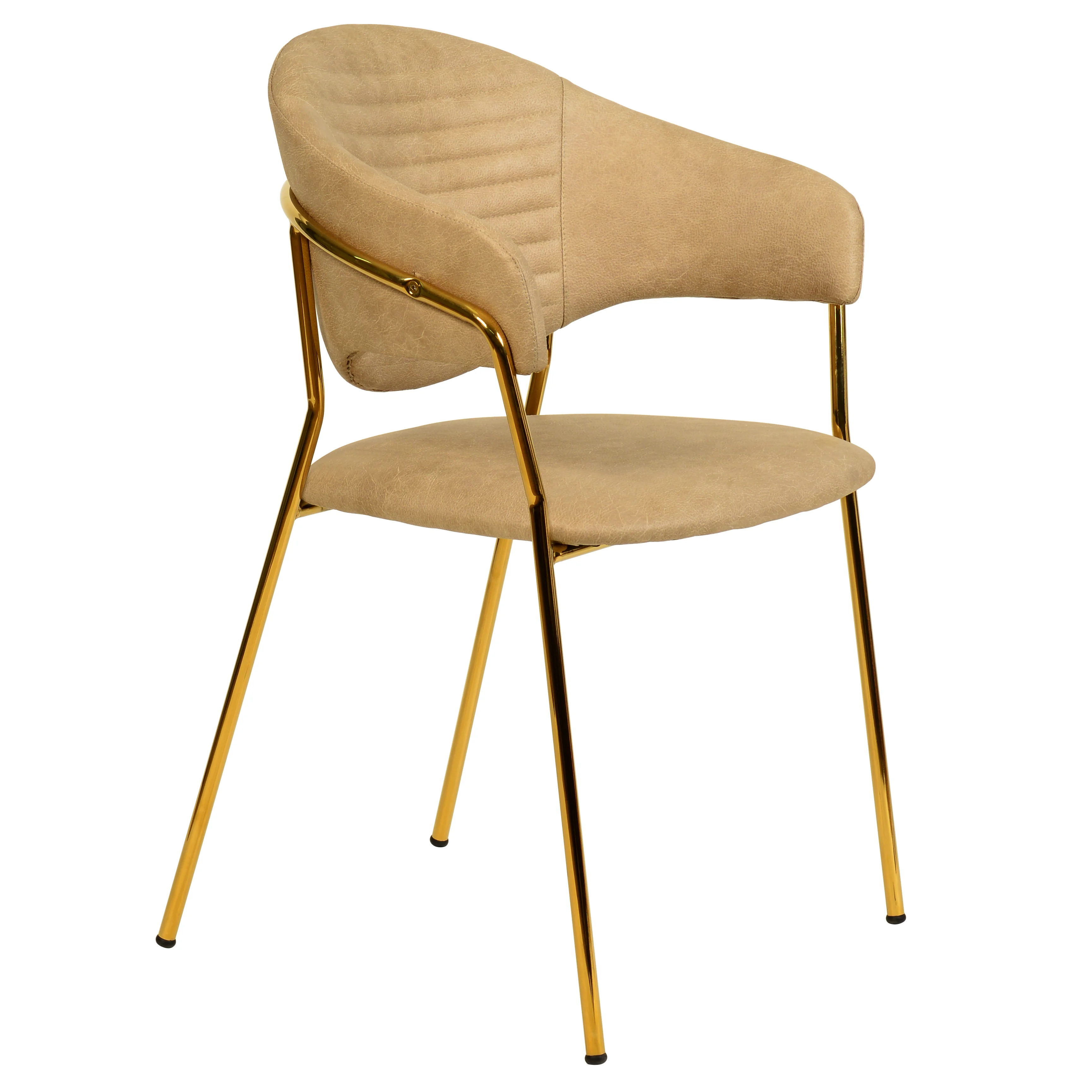 Bella Collection Modern Dining Chair in Toupe
