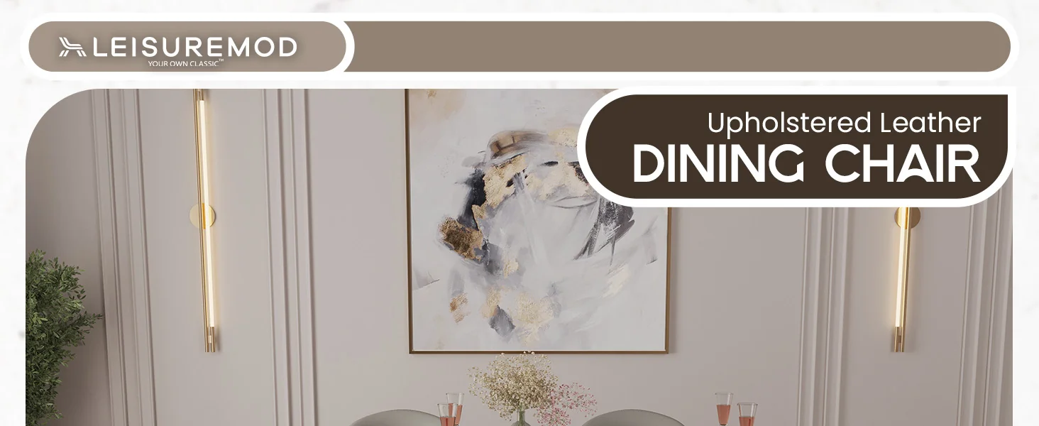 Modern Wooden Dining Chair, Walnut Color Frame in Grey, Brivo Collection By LeisrueMod