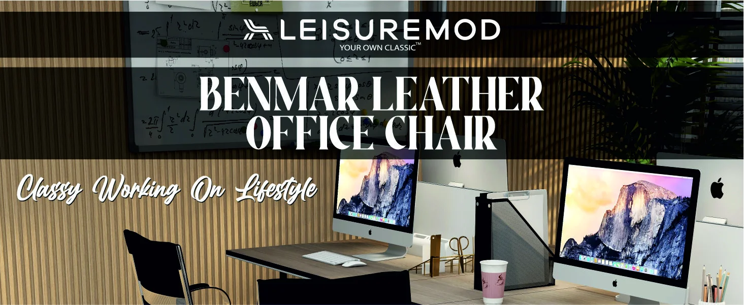 Benmar Home Mesh Office Chair in Black