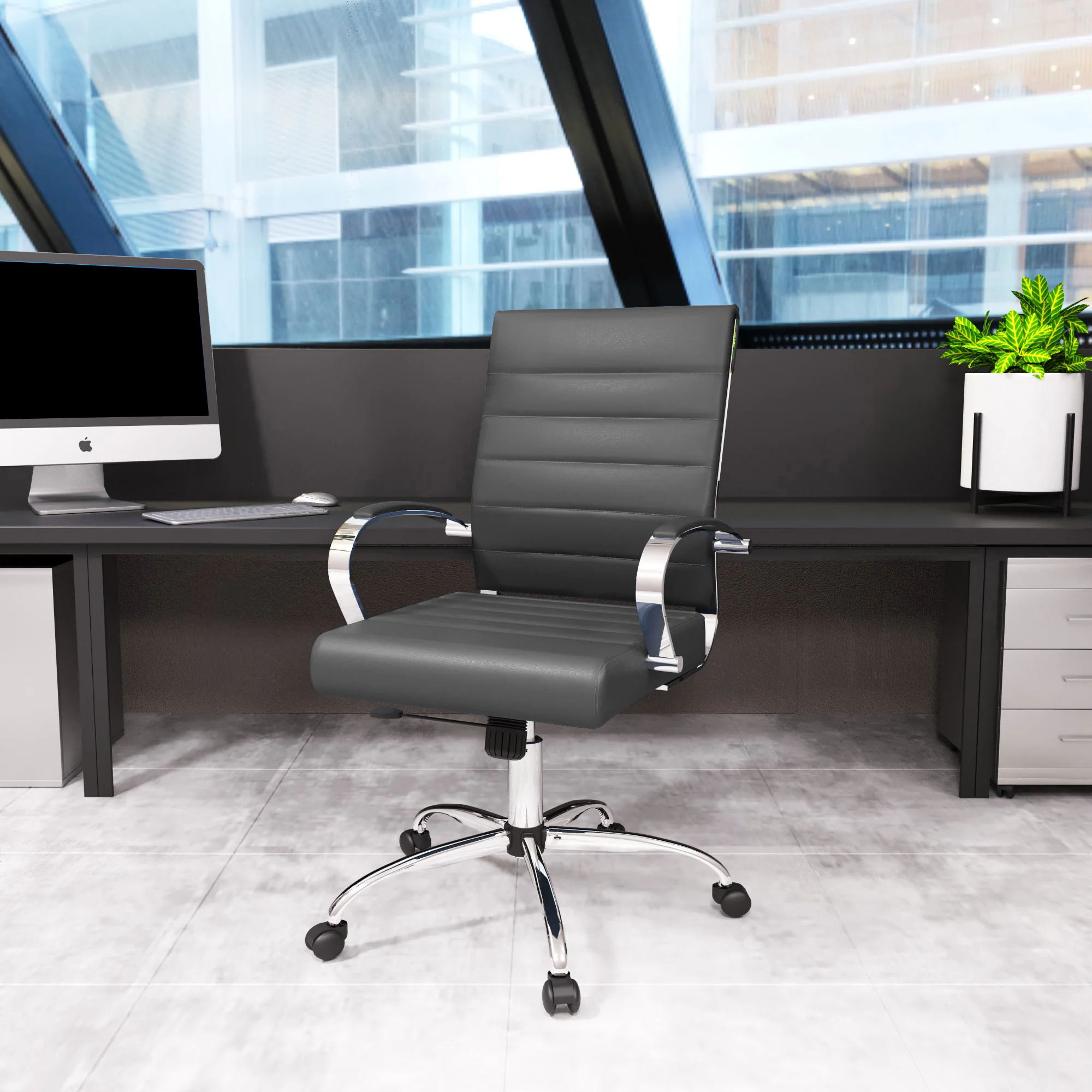 Benmar Leather Office Chair