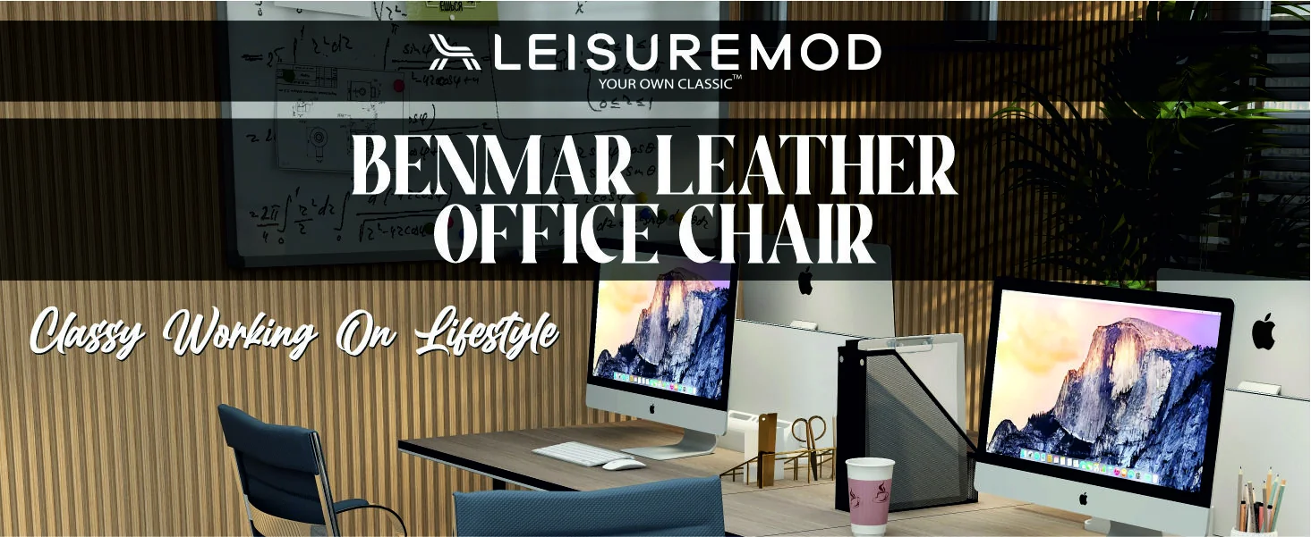 Benmar Home Mesh Office Chair in Grey