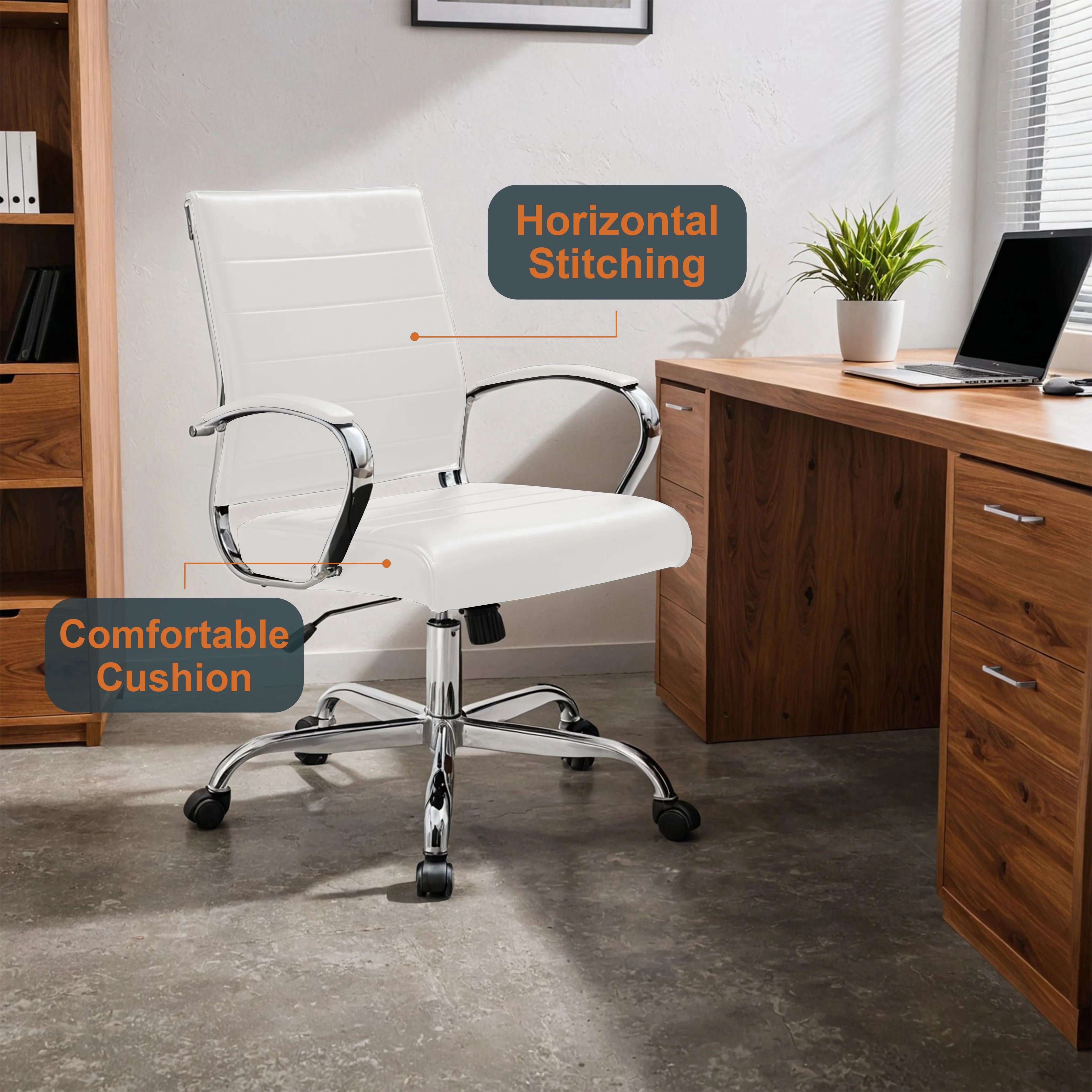 Benmar Leather Office Chair