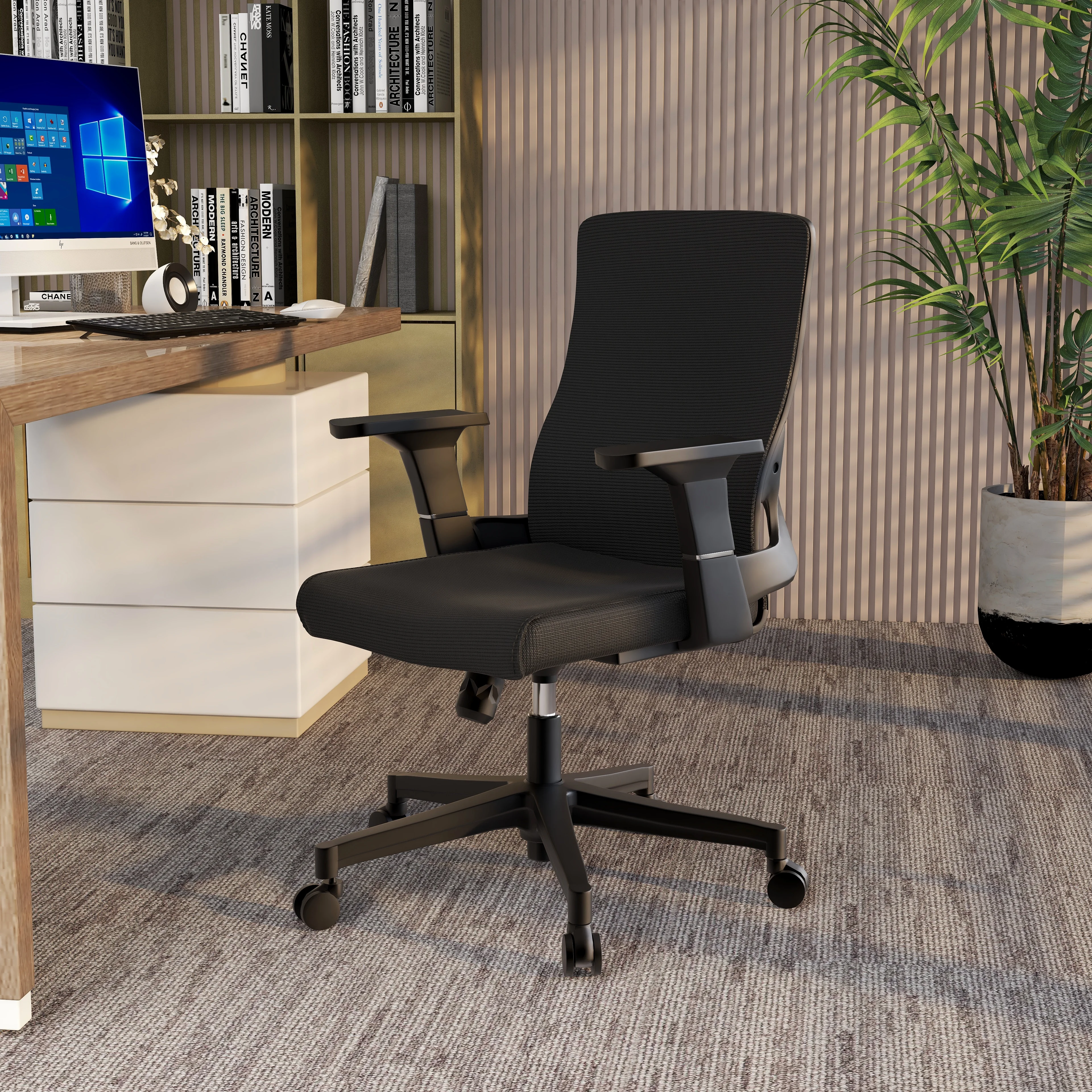 Office Brio Series Office Task Chair In Black