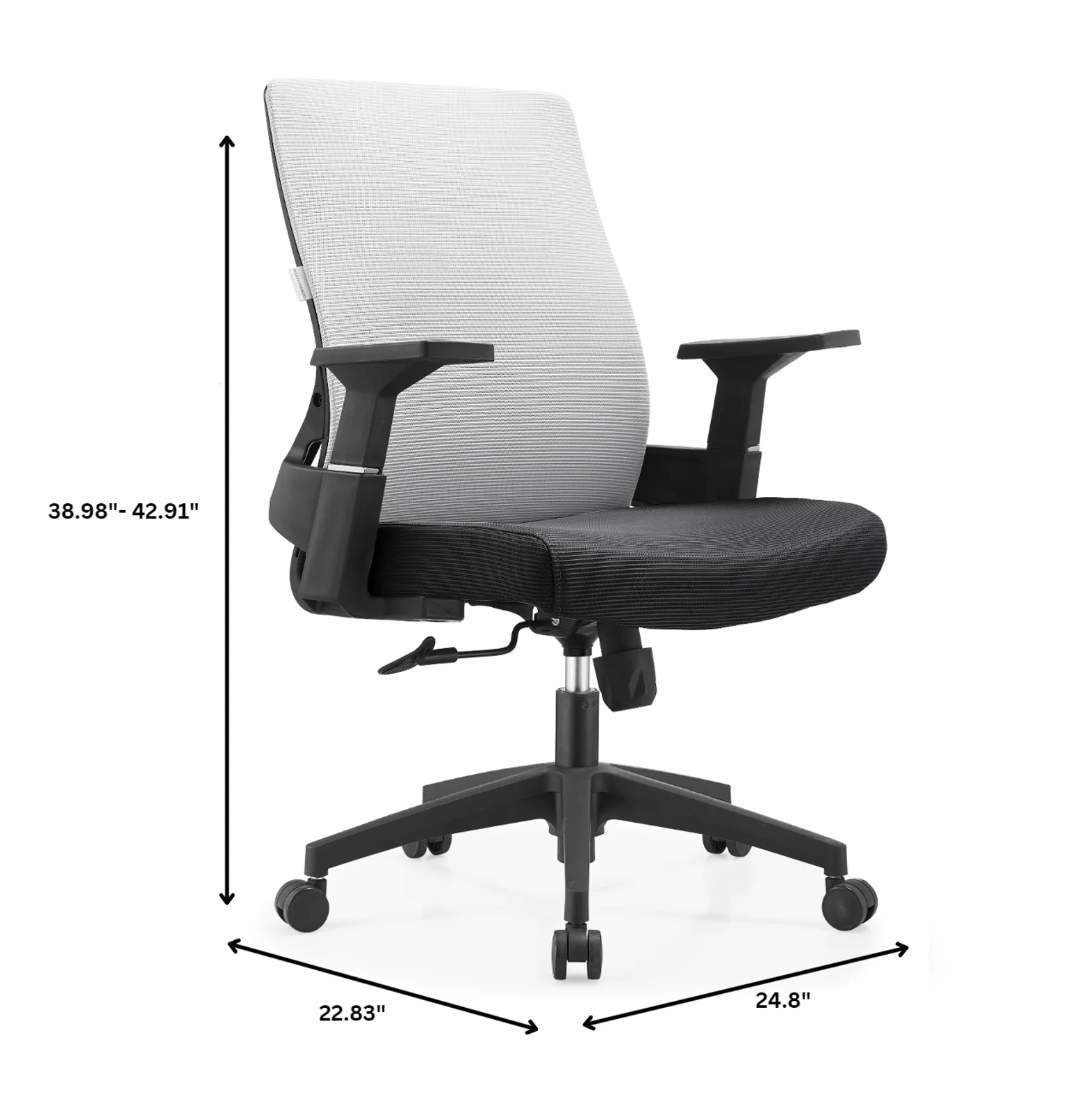 Office Brio Series Office Task Chair In White