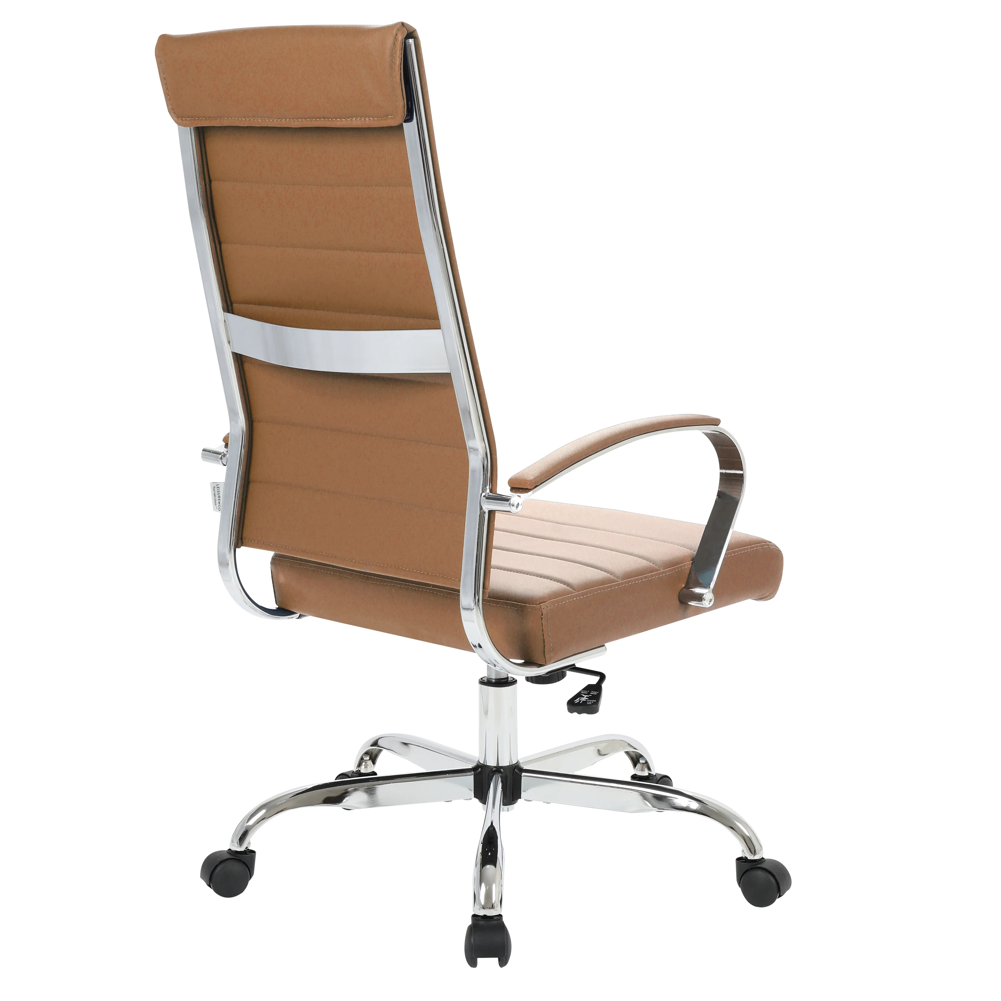 Benmar High-Back Leather Office Chair