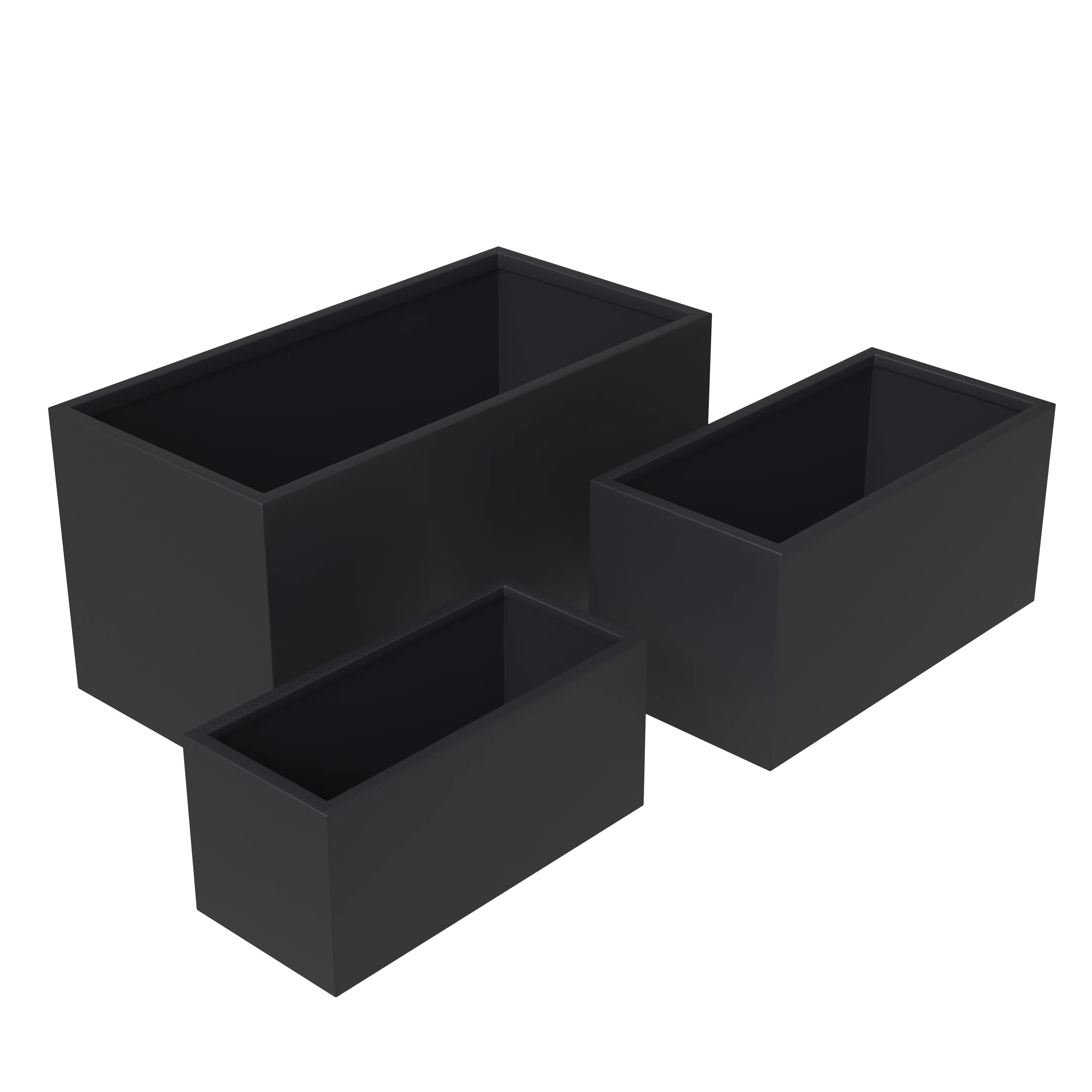 Bloom Planter Set Black
