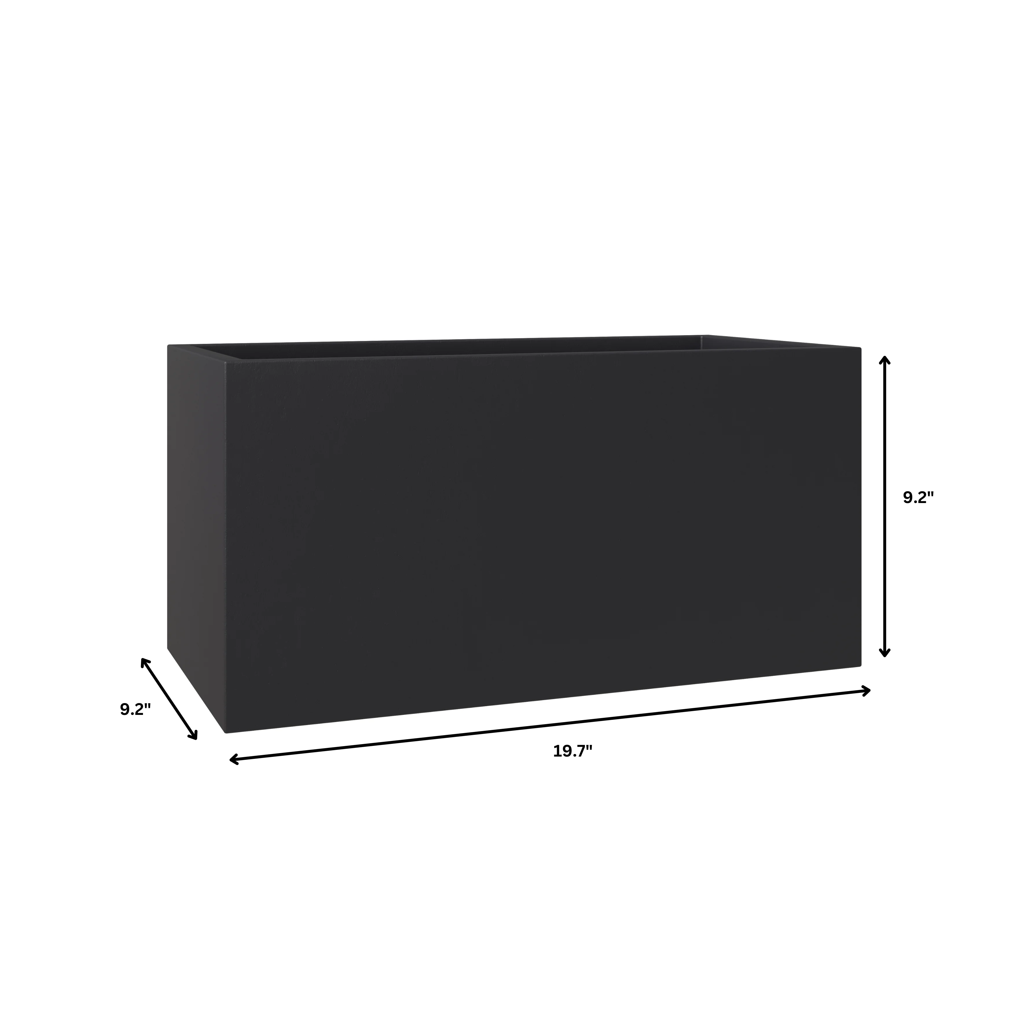 Bloom Planter Set Black
