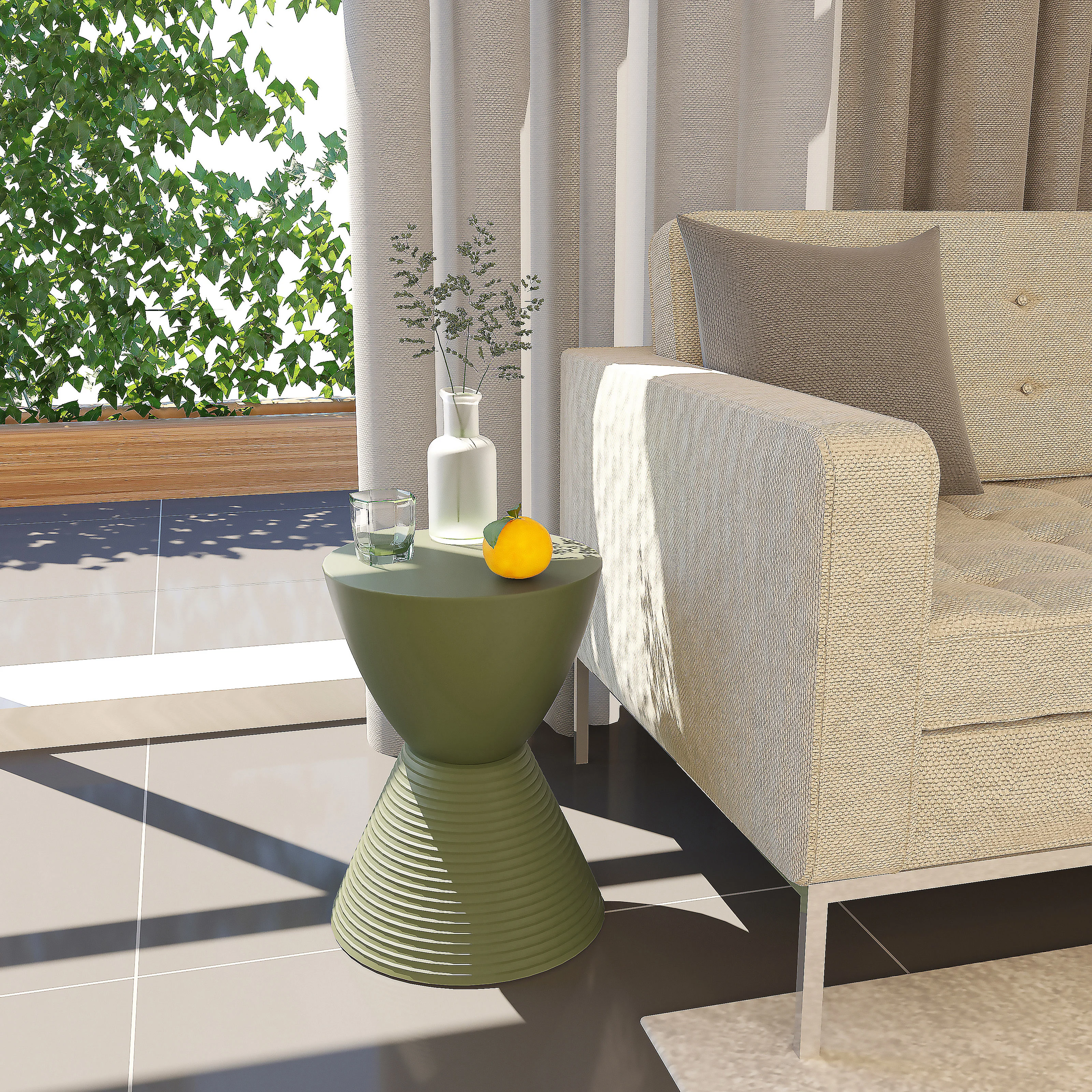 Modern Round Boyd Side Table
