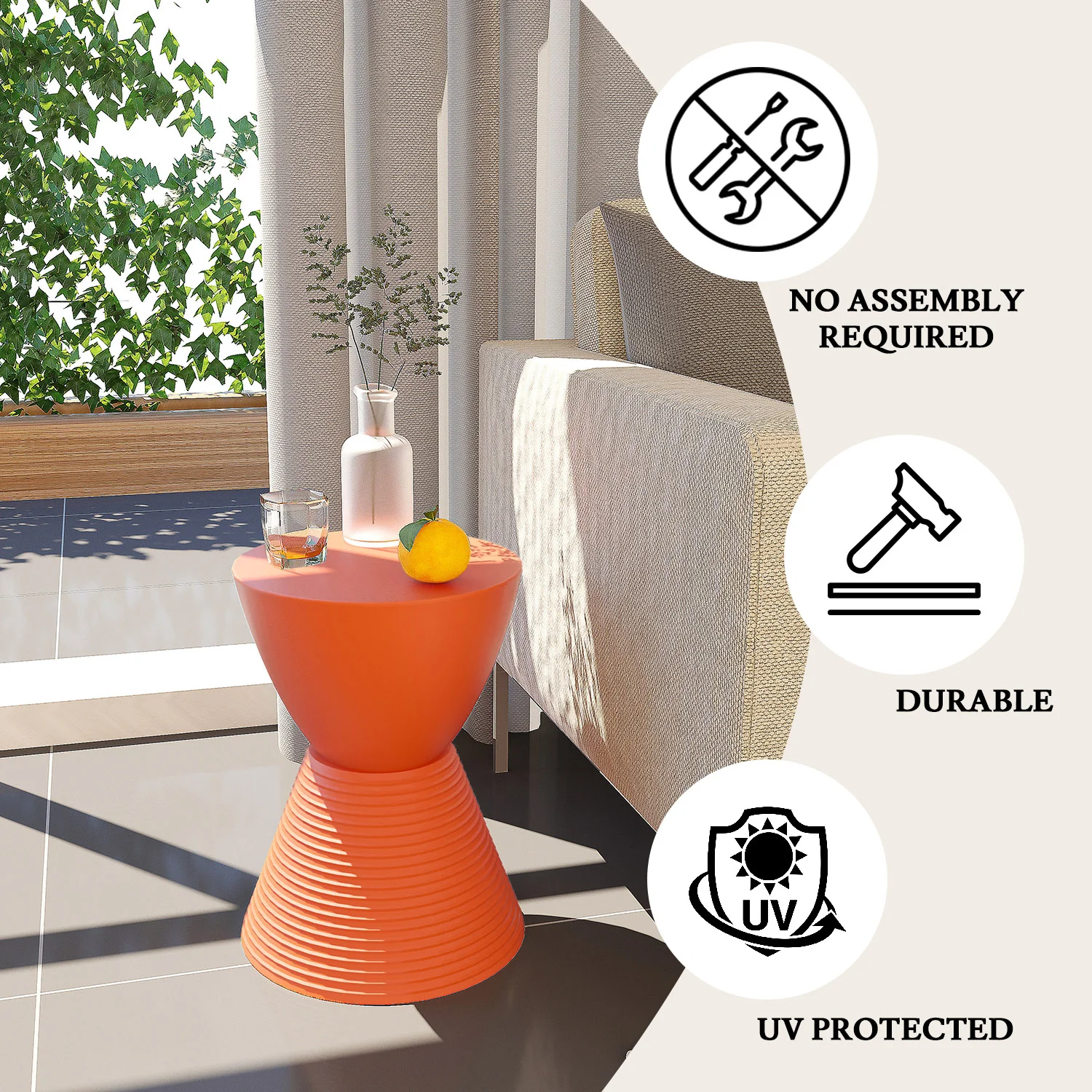 Modern Round Boyd Side Table