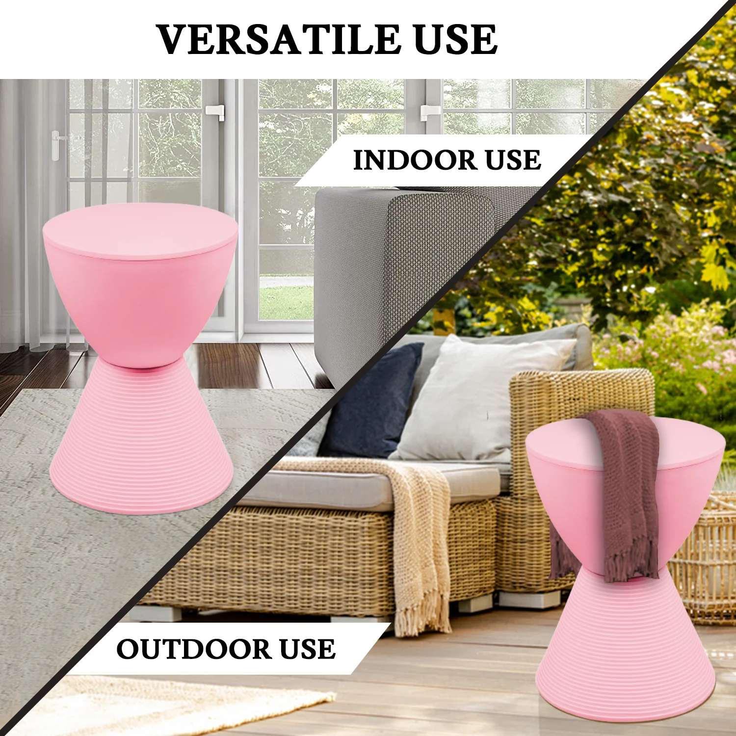 Modern Round  Boyd Side Table