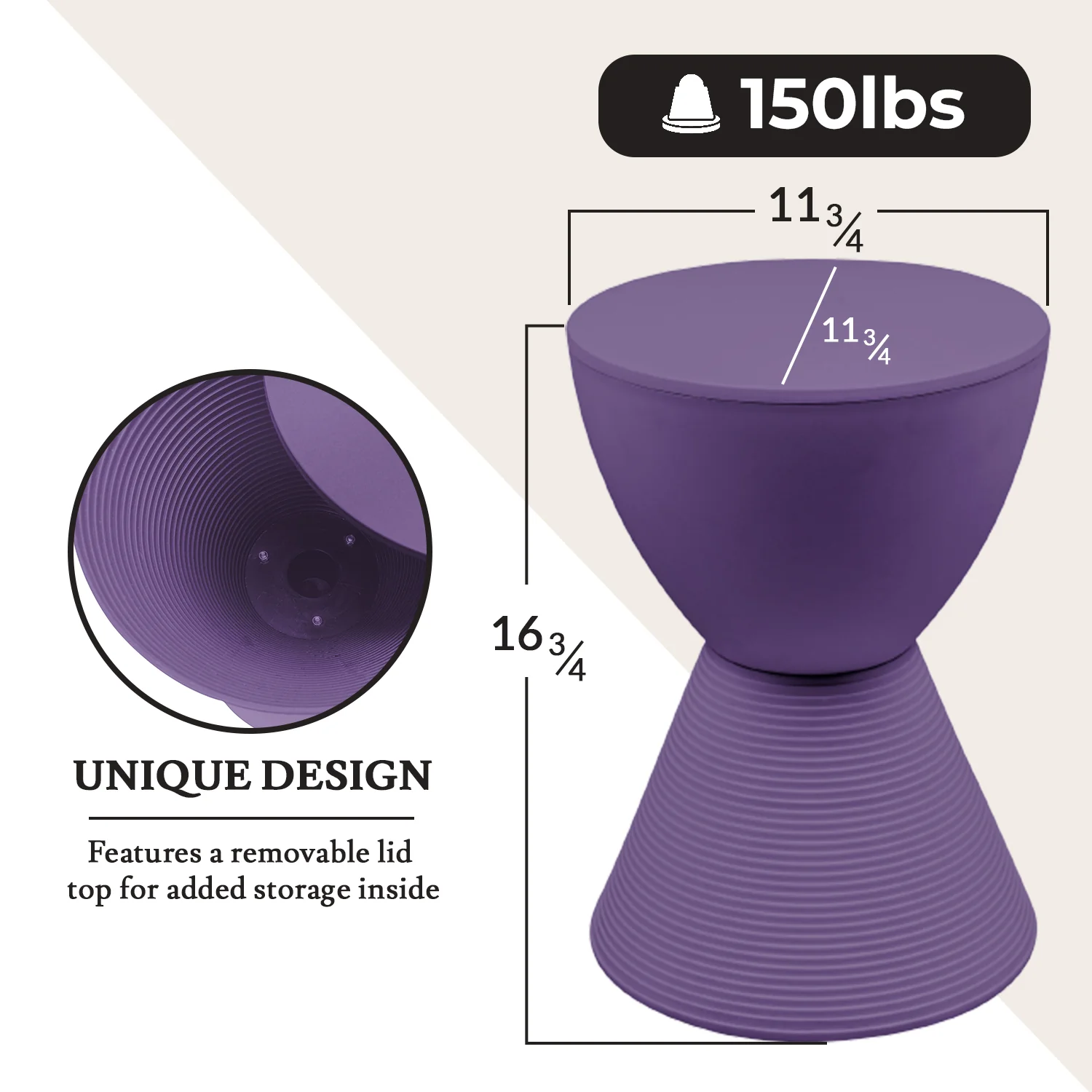 Modern Round Boyd Side Table