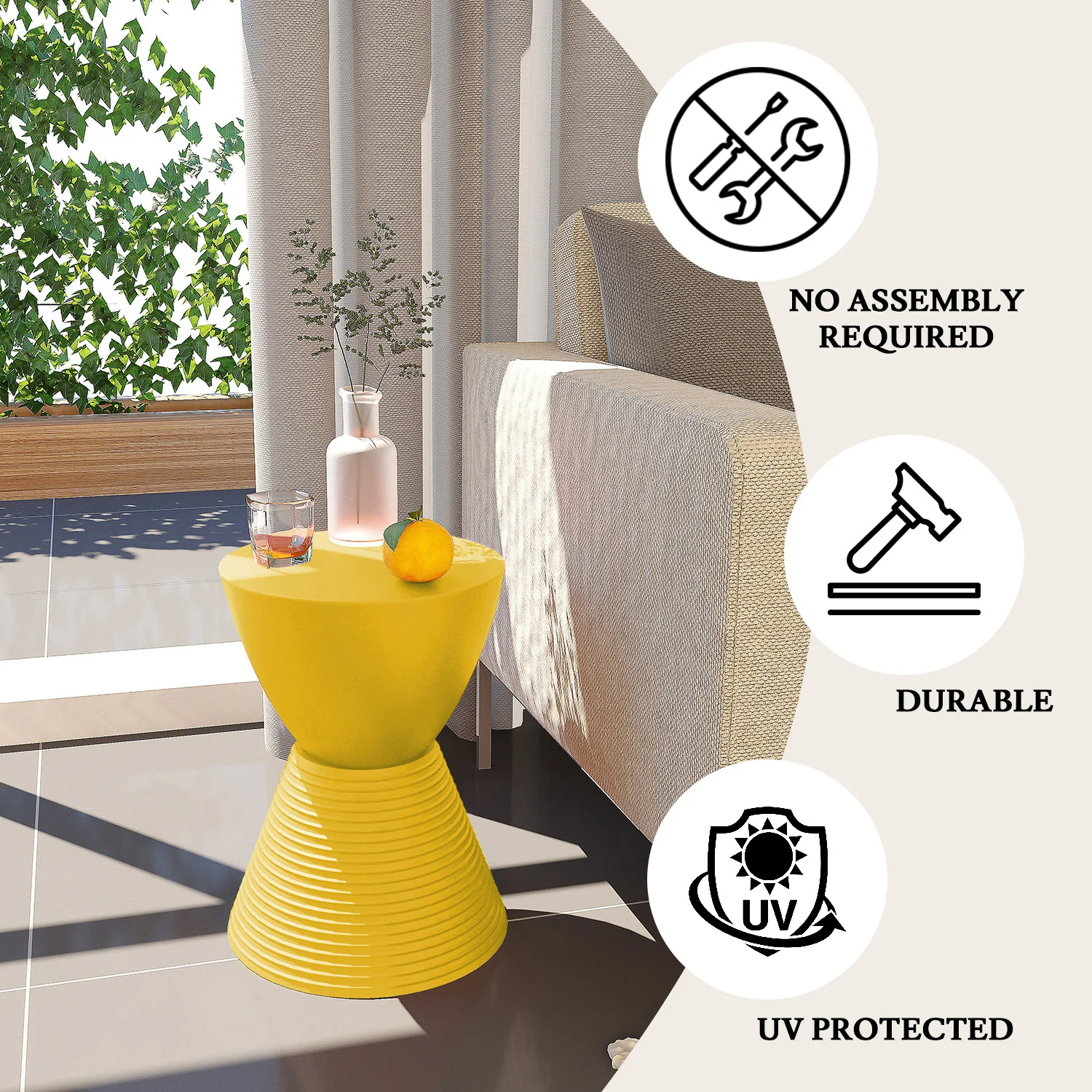 Modern Round Boyd Side Table