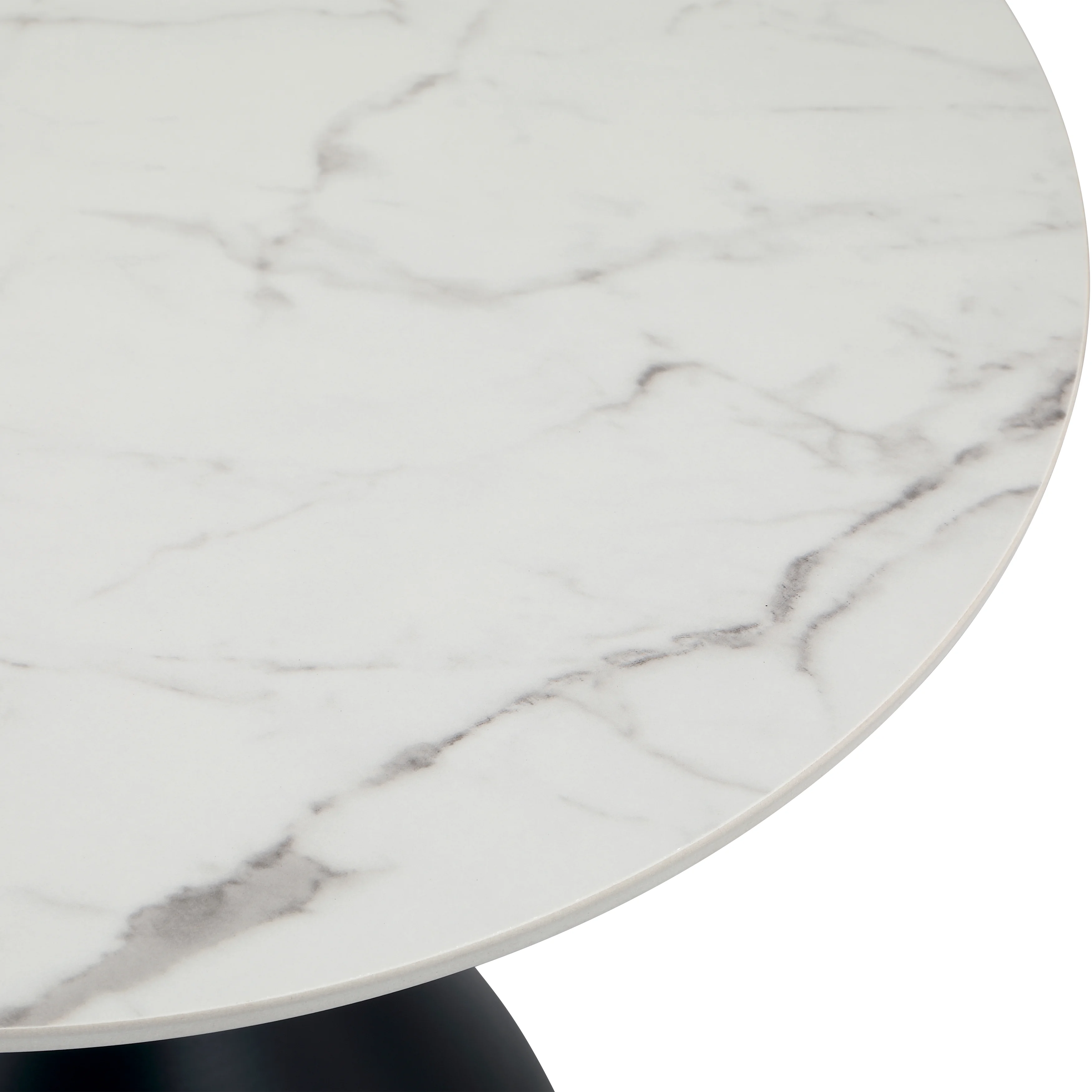 Bento Collection Modern End Table In Black