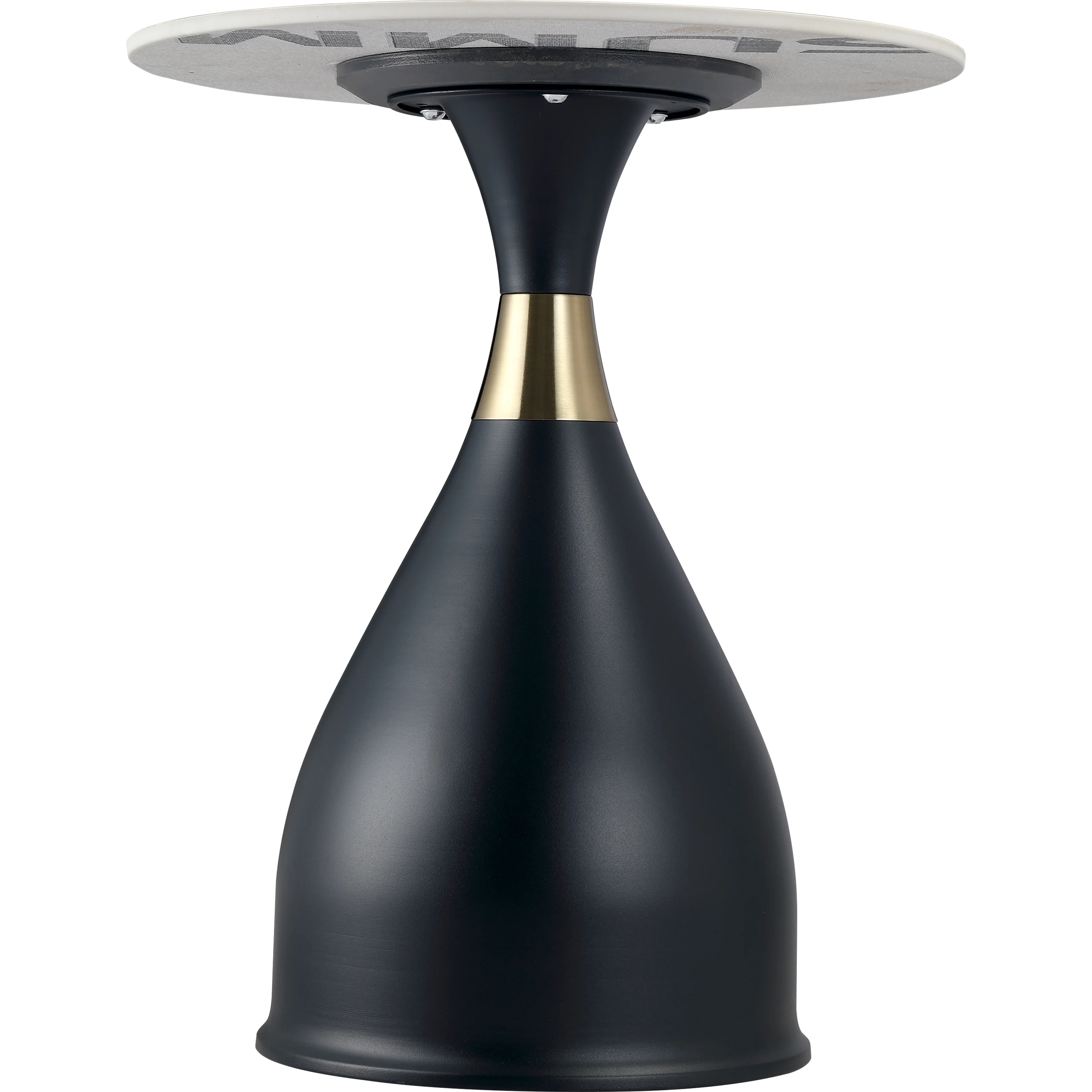 Bento Collection Modern End Table In Black
