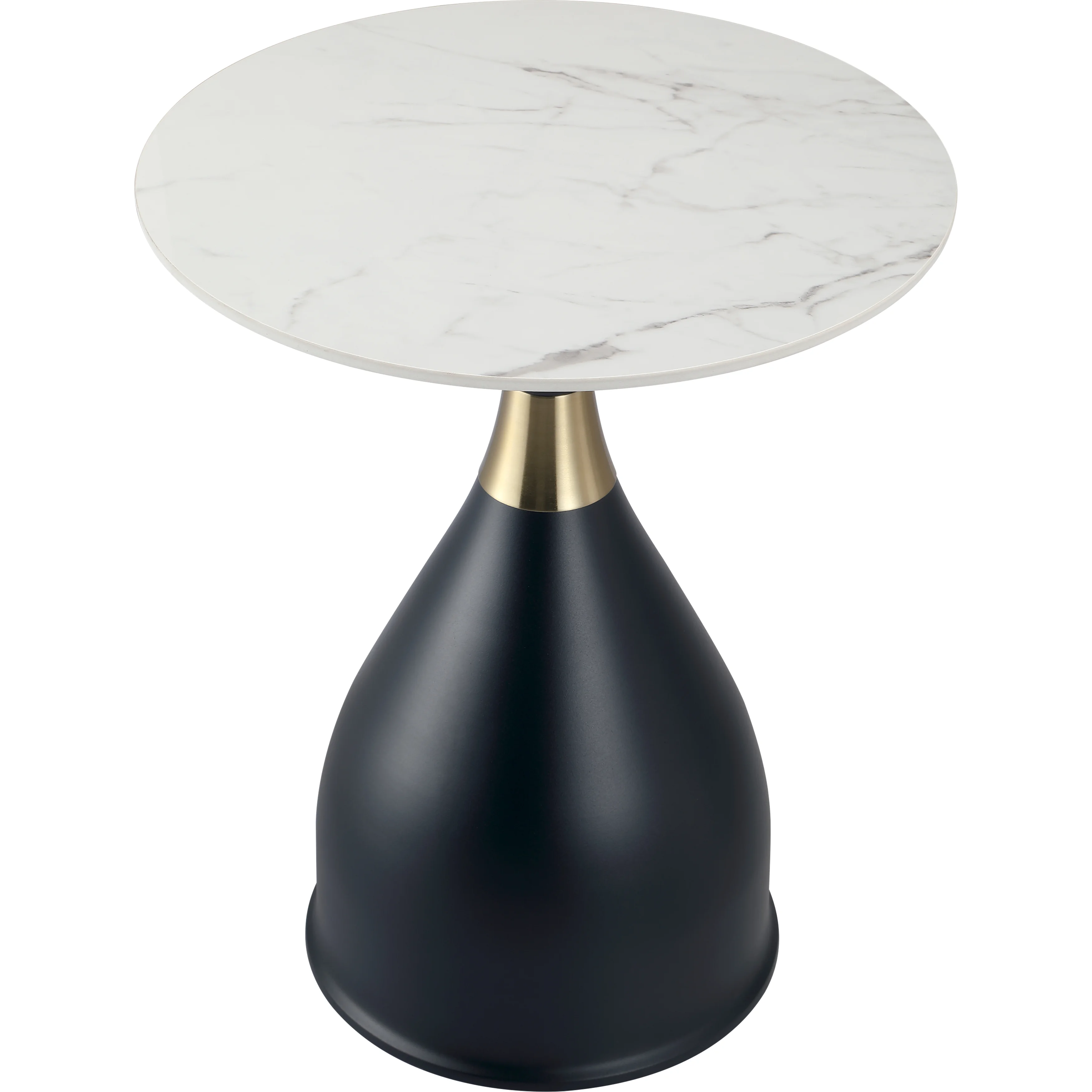 Bento Collection Modern End Table In Black