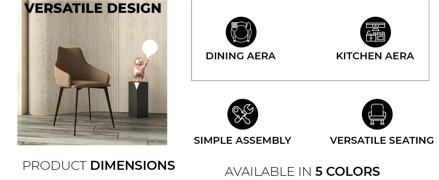 Bristol 4-Piece Dining Set with 35" Round Dining Table and 3 Fabric Dining Chairs in Light Brown