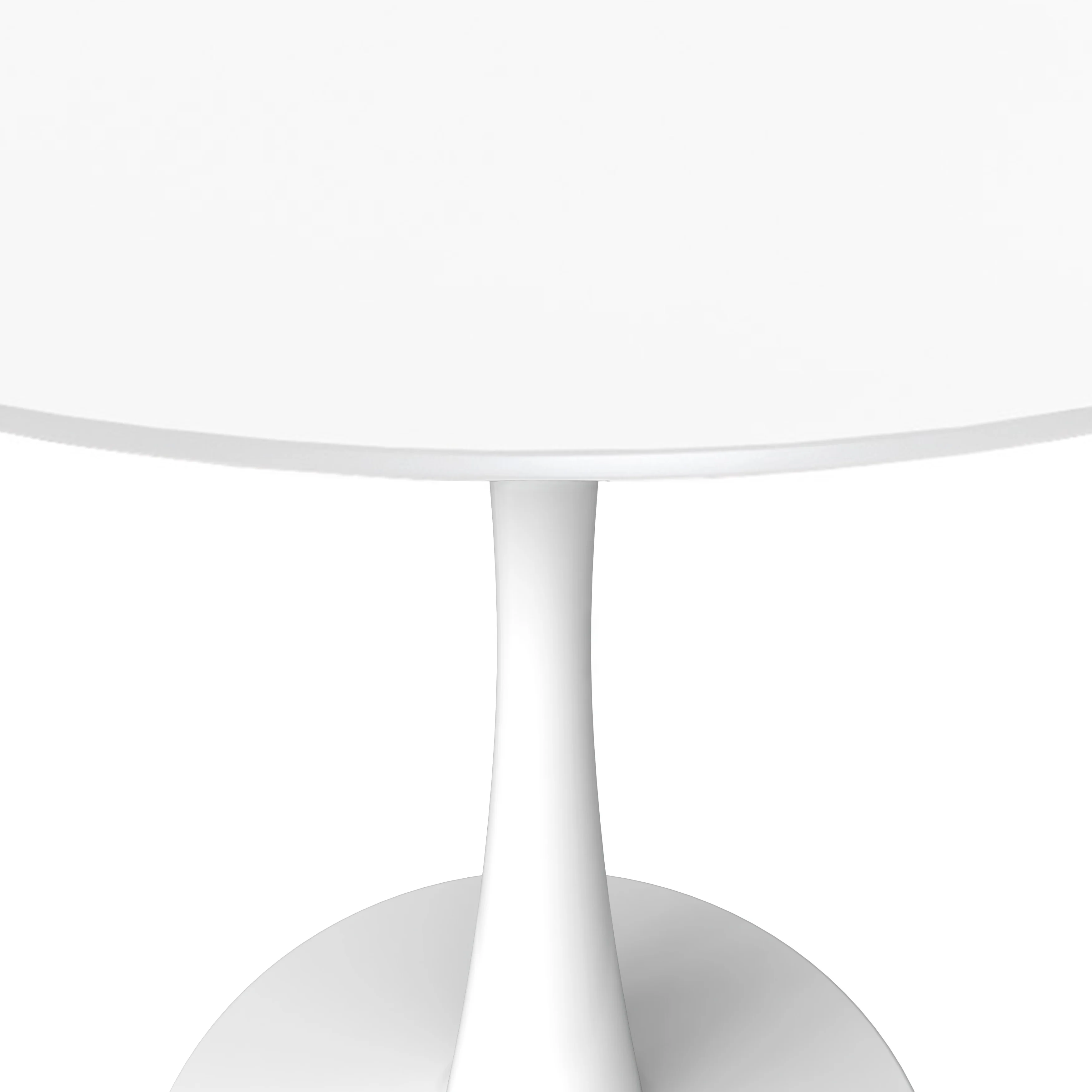 Bristol, 40" Round dining table in White