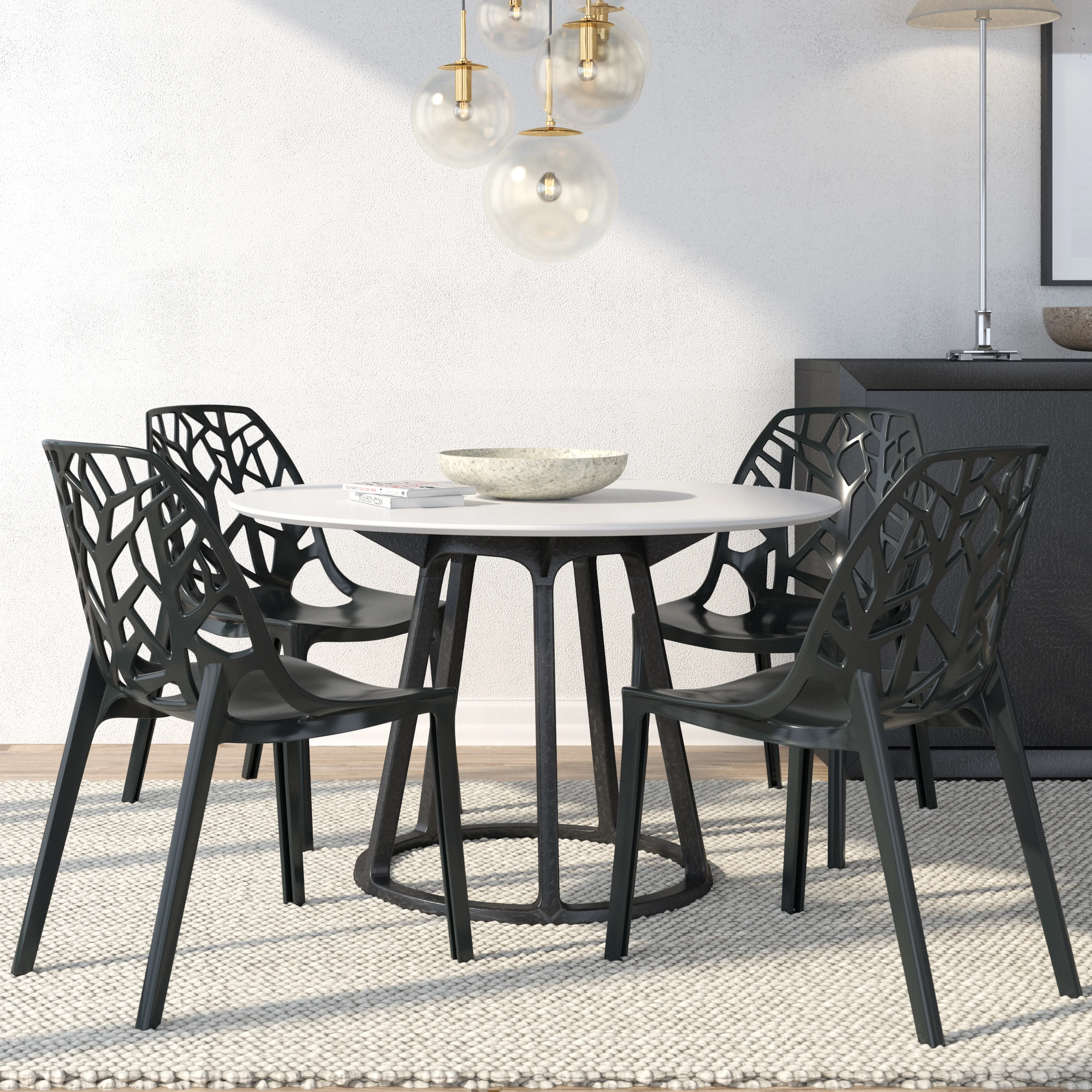 Modern Cornelia Dining Chair, Set of 4