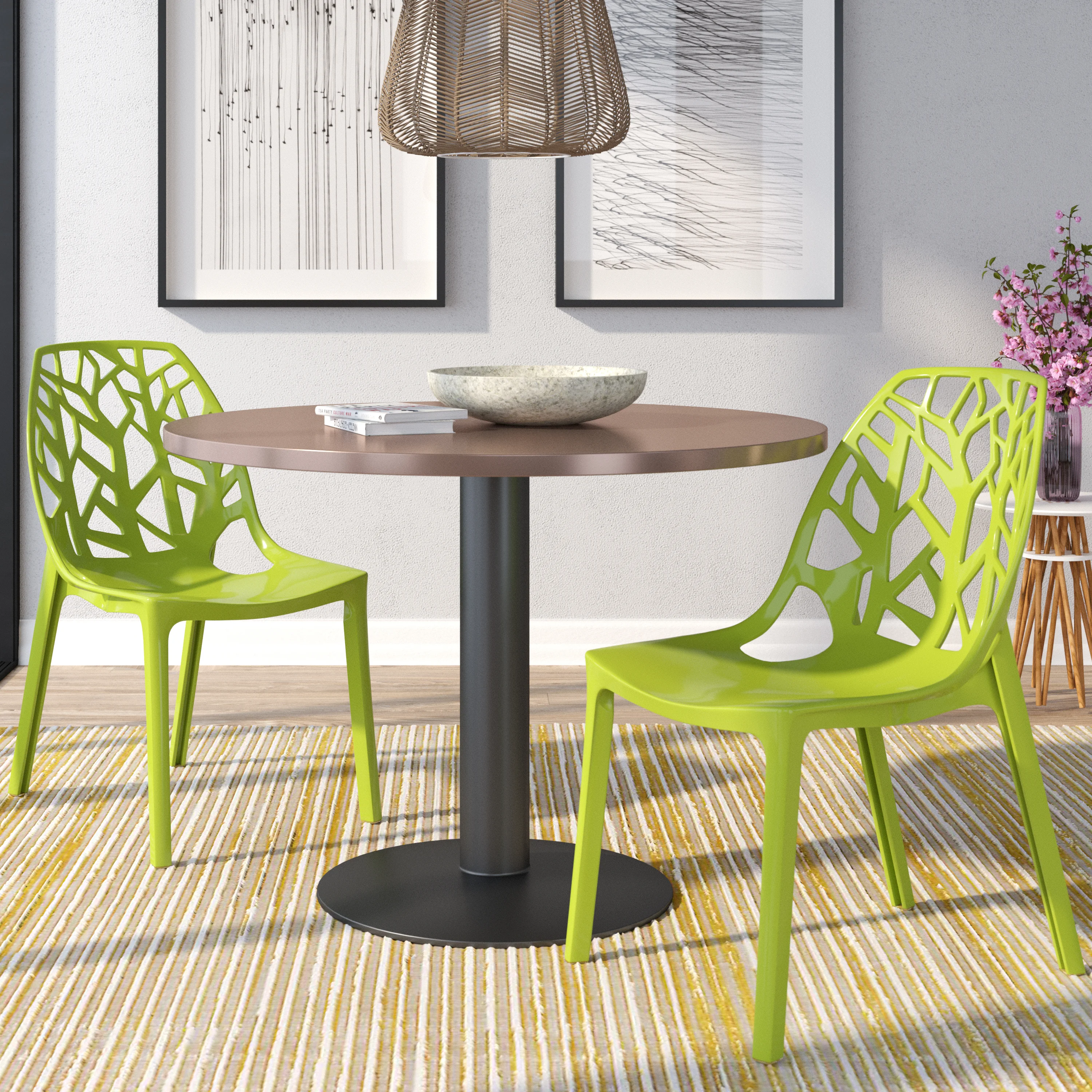 Modern Cornelia Dining Chair, Set of 2