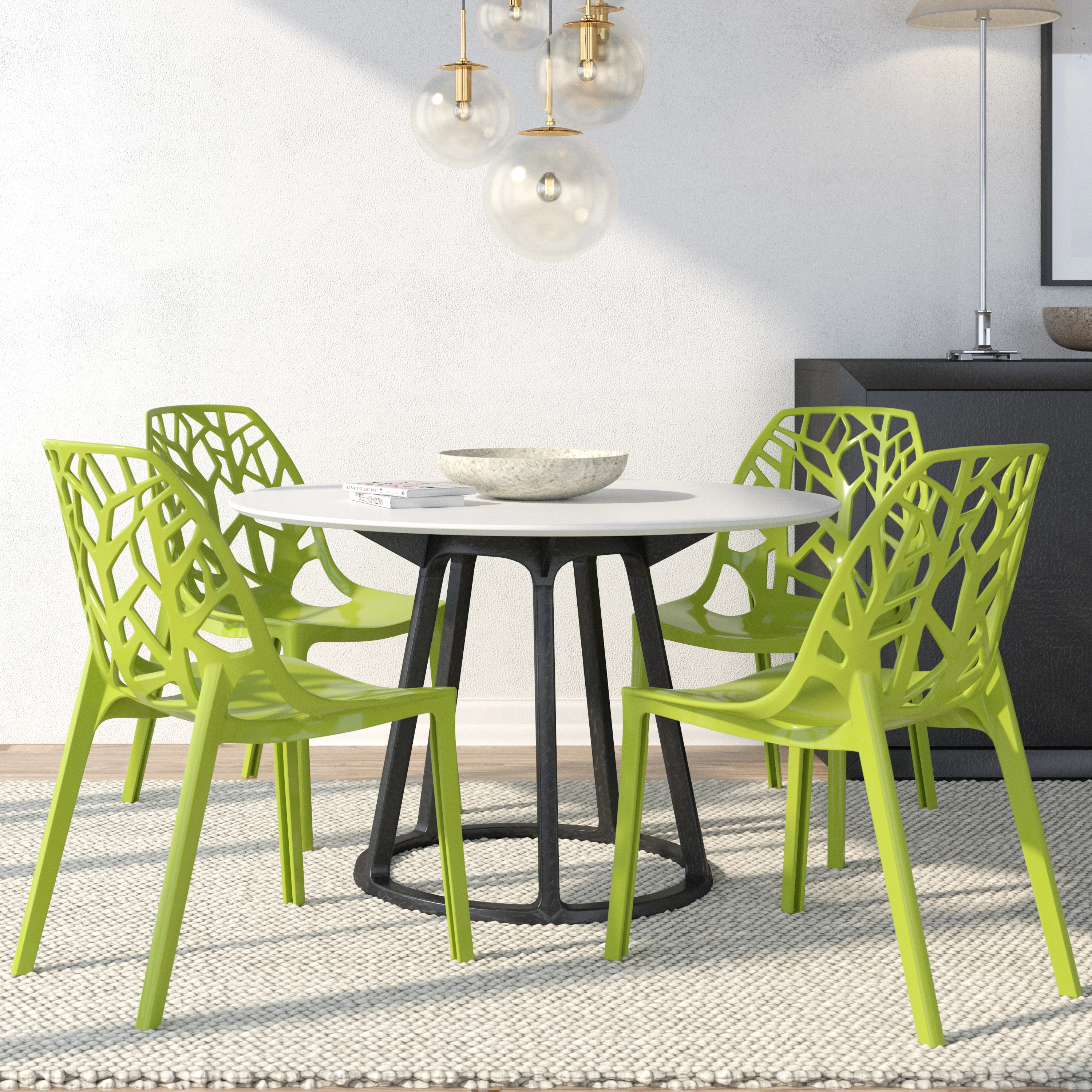 Modern Cornelia Dining Chair, Set of 4