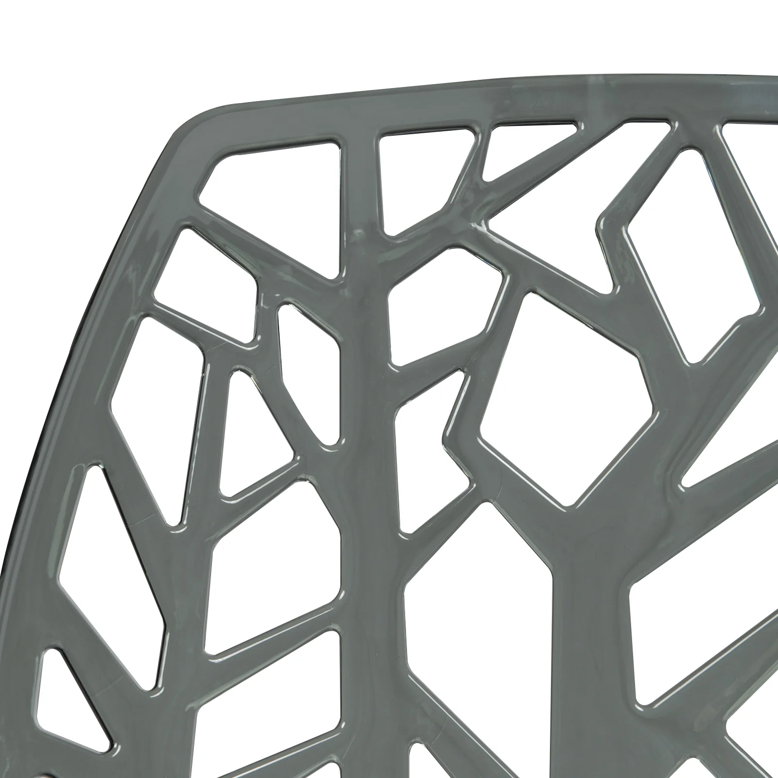 Cornelia Modern Spring Cut-Out Tree Design Stackable Dining Chair